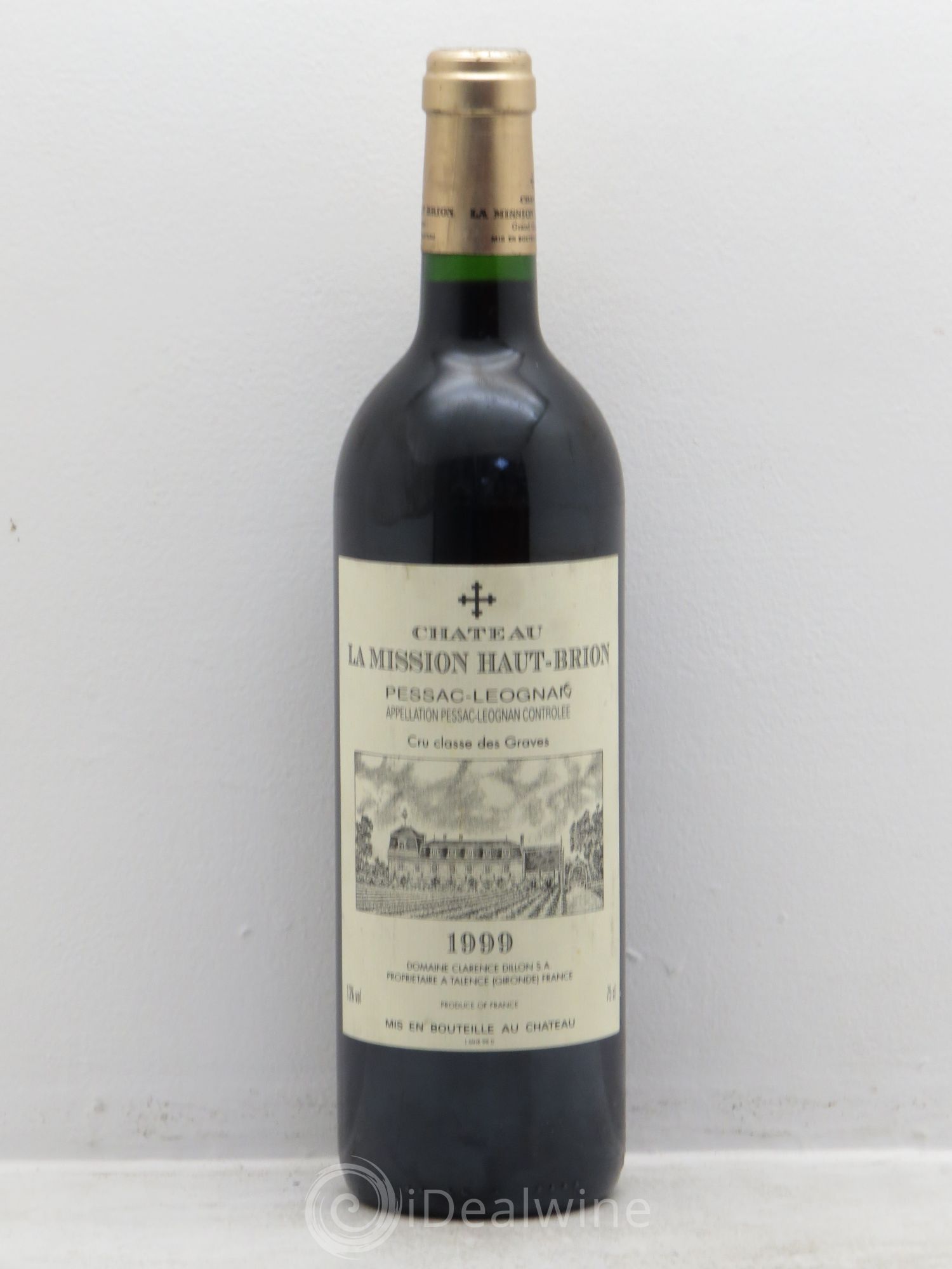 Château la Mission Haut-Brion Cru Classé de Graves 1999 - Lot de 1 bouteille - 0