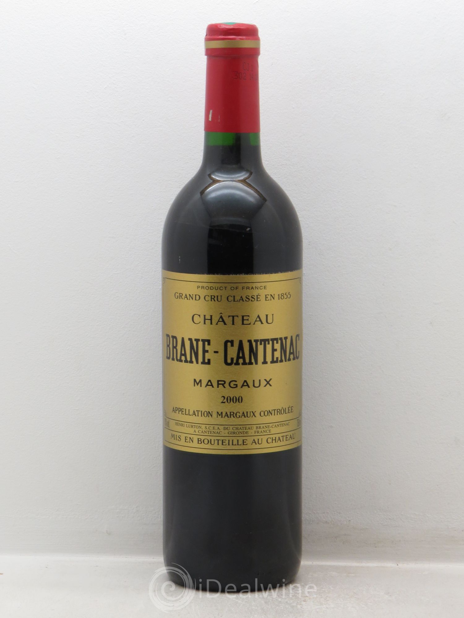 Château Brane Cantenac 2ème Grand Cru Classé 2000 - Lot de 1 bouteille - 0