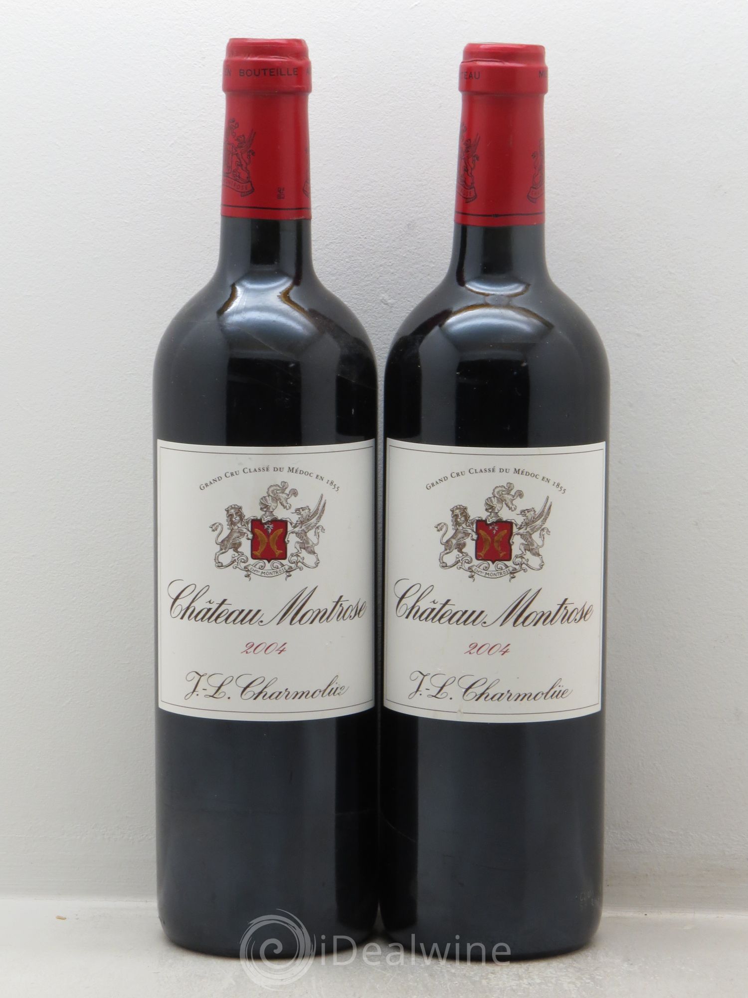 Château Montrose 2ème Grand Cru Classé 2004 - Lot de 2 bouteilles - 0