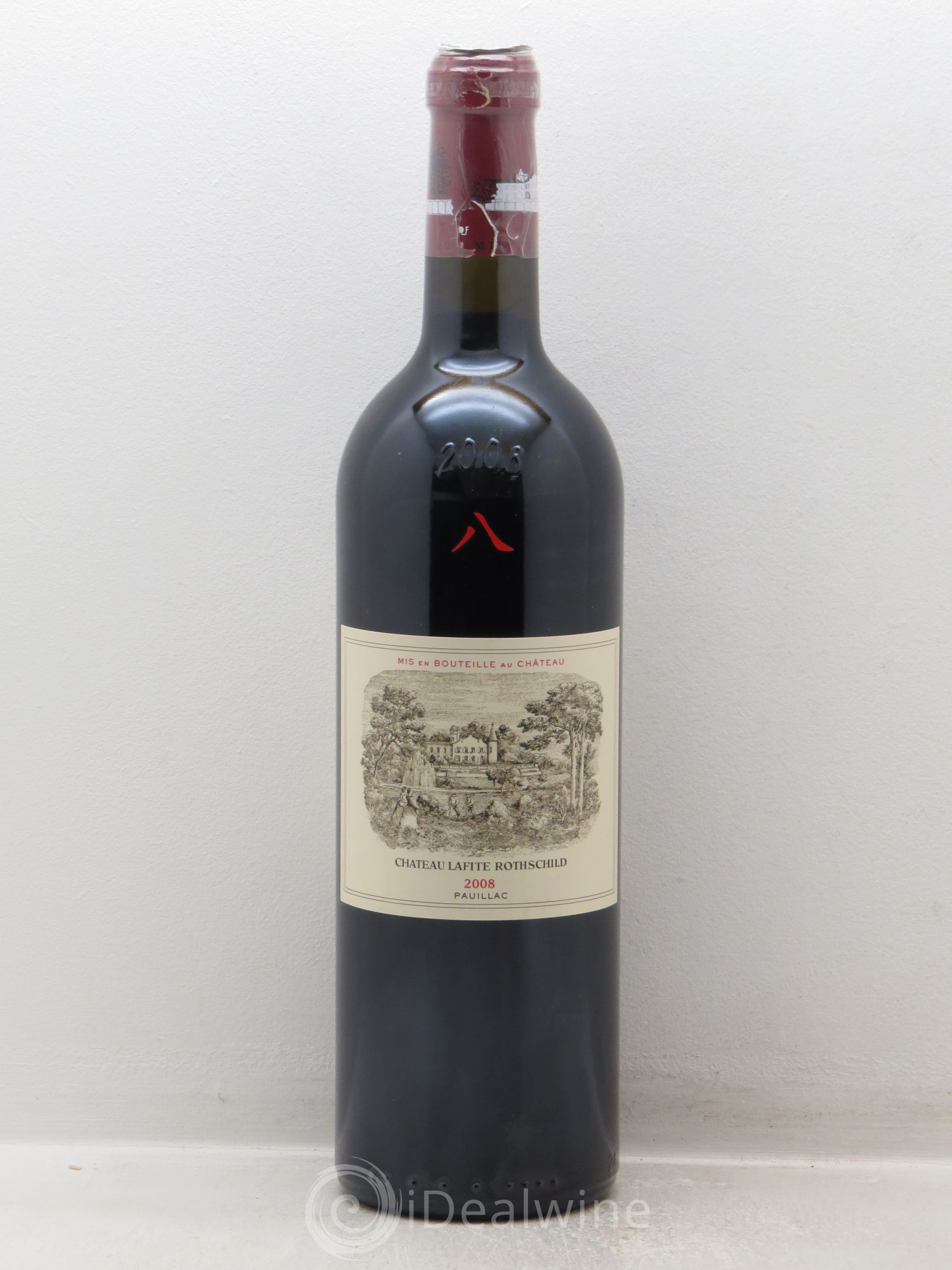 Château Lafite Rothschild 1er Grand Cru Classé 2008 - Lot de 1 bouteille - 0