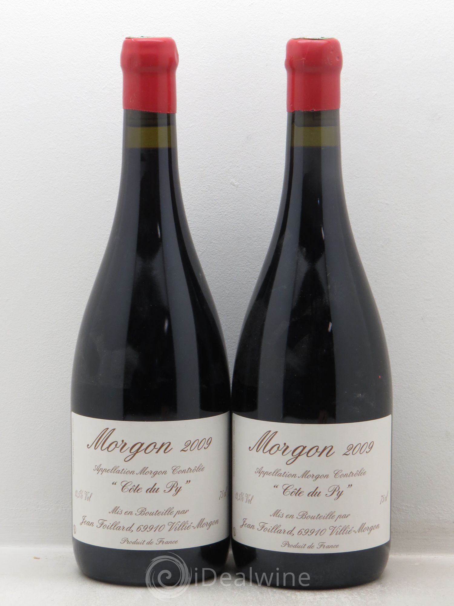 Morgon Côte du Py Jean Foillard 2009 - Lot de 2 bouteilles - 0