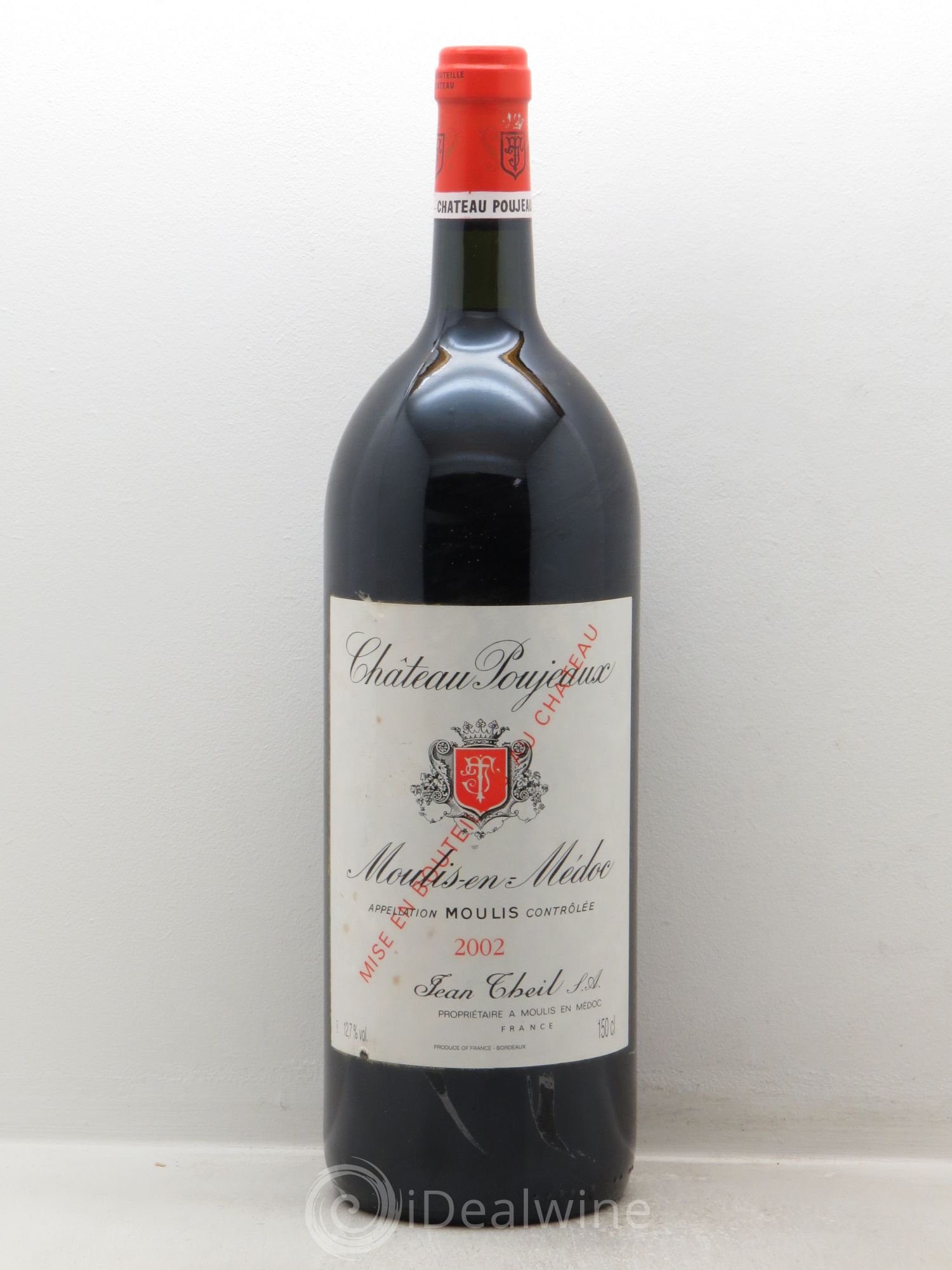 Château Poujeaux 2002 - Lot de 1 magnum - 0
