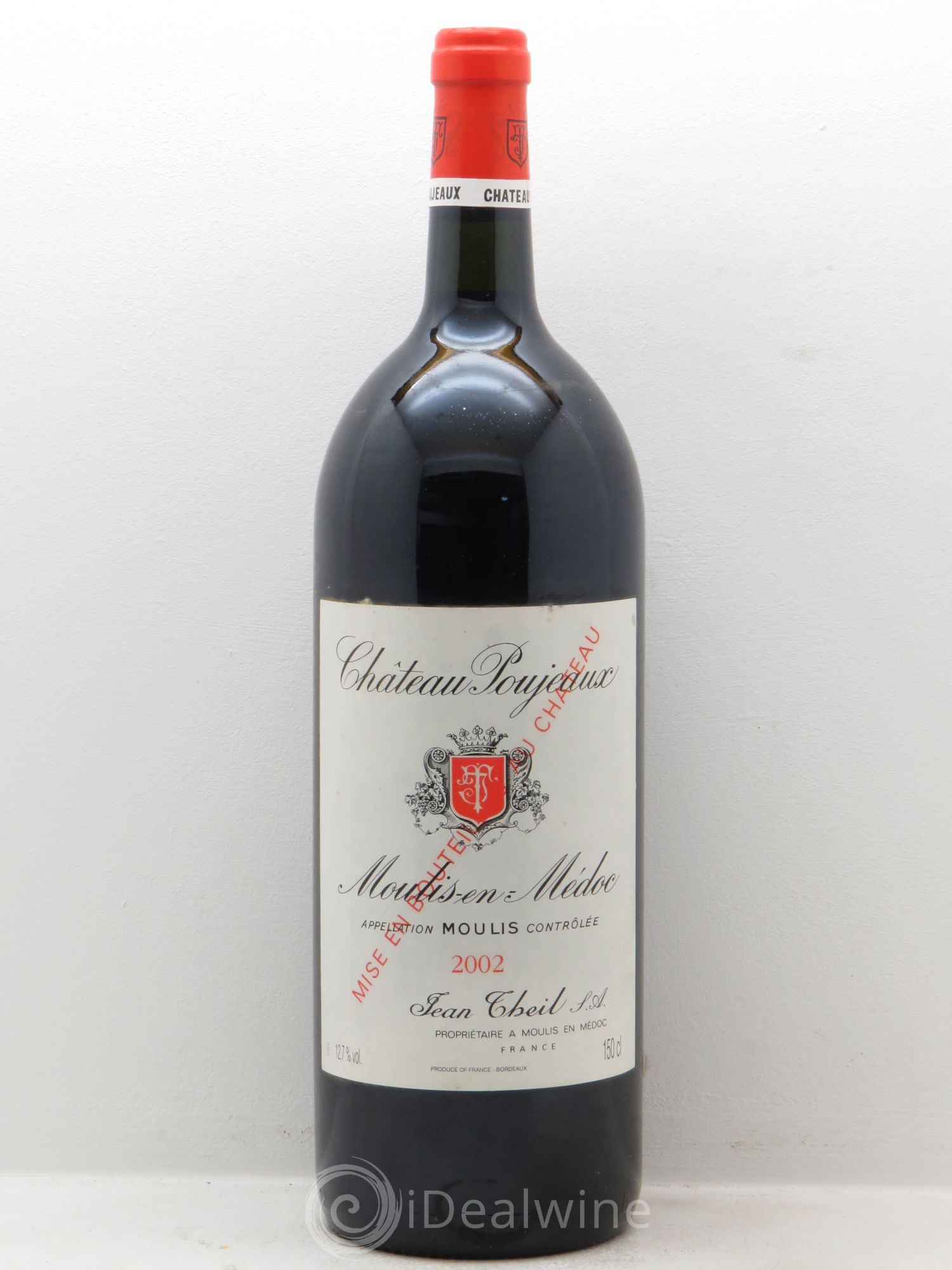 Château Poujeaux 2002 - Lot de 1 magnum - 0