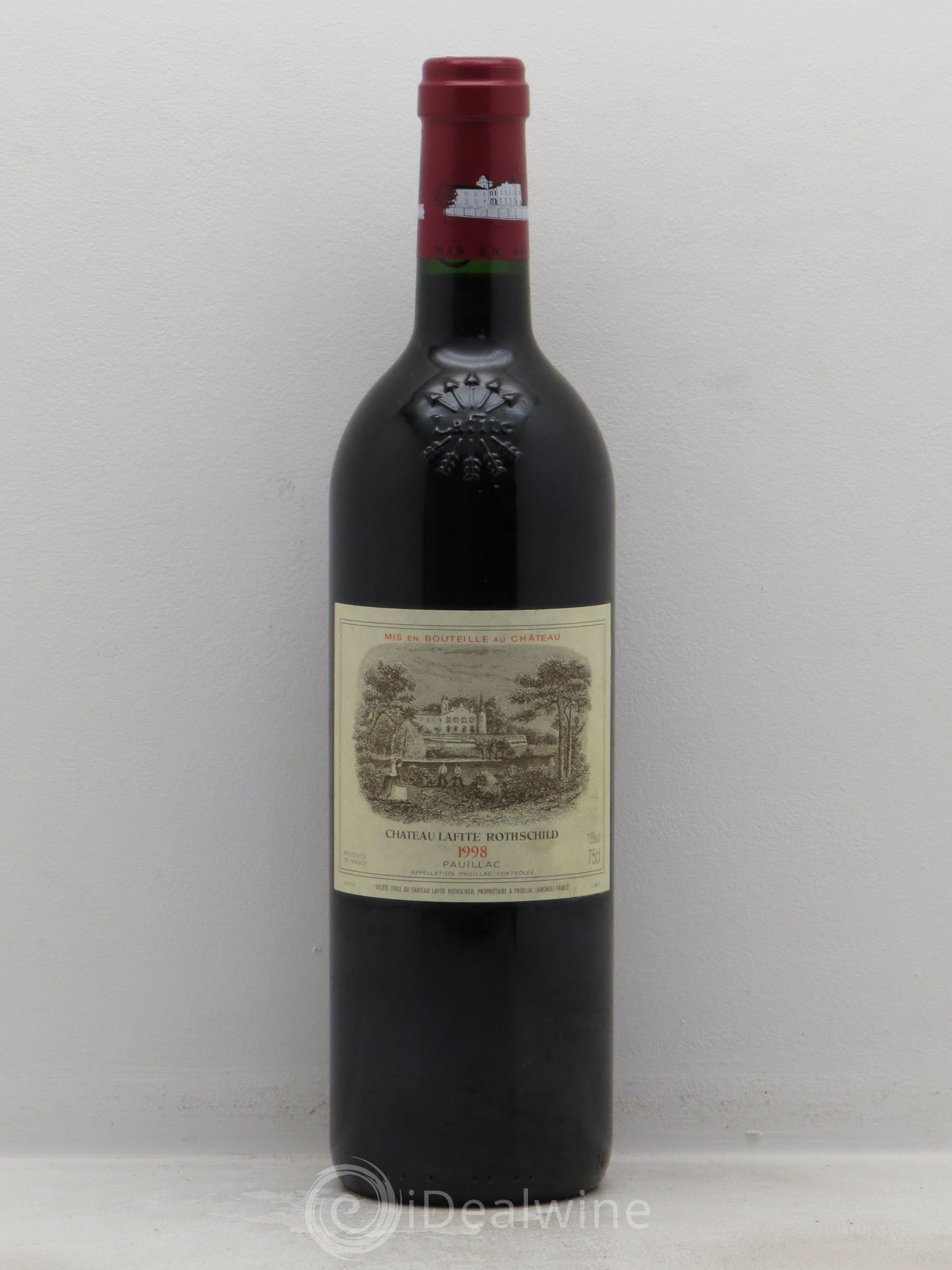 Château Lafite Rothschild 1er Grand Cru Classé 1998 - Lot de 1 bouteille - 0