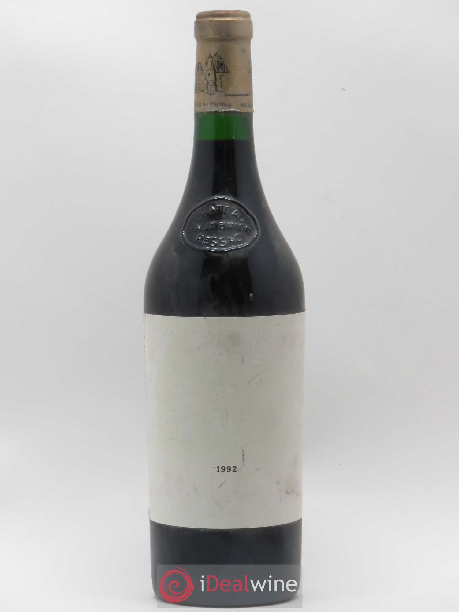 Château Haut Brion 1er Grand Cru Classé 1992 - Lot de 1 bouteille - 0