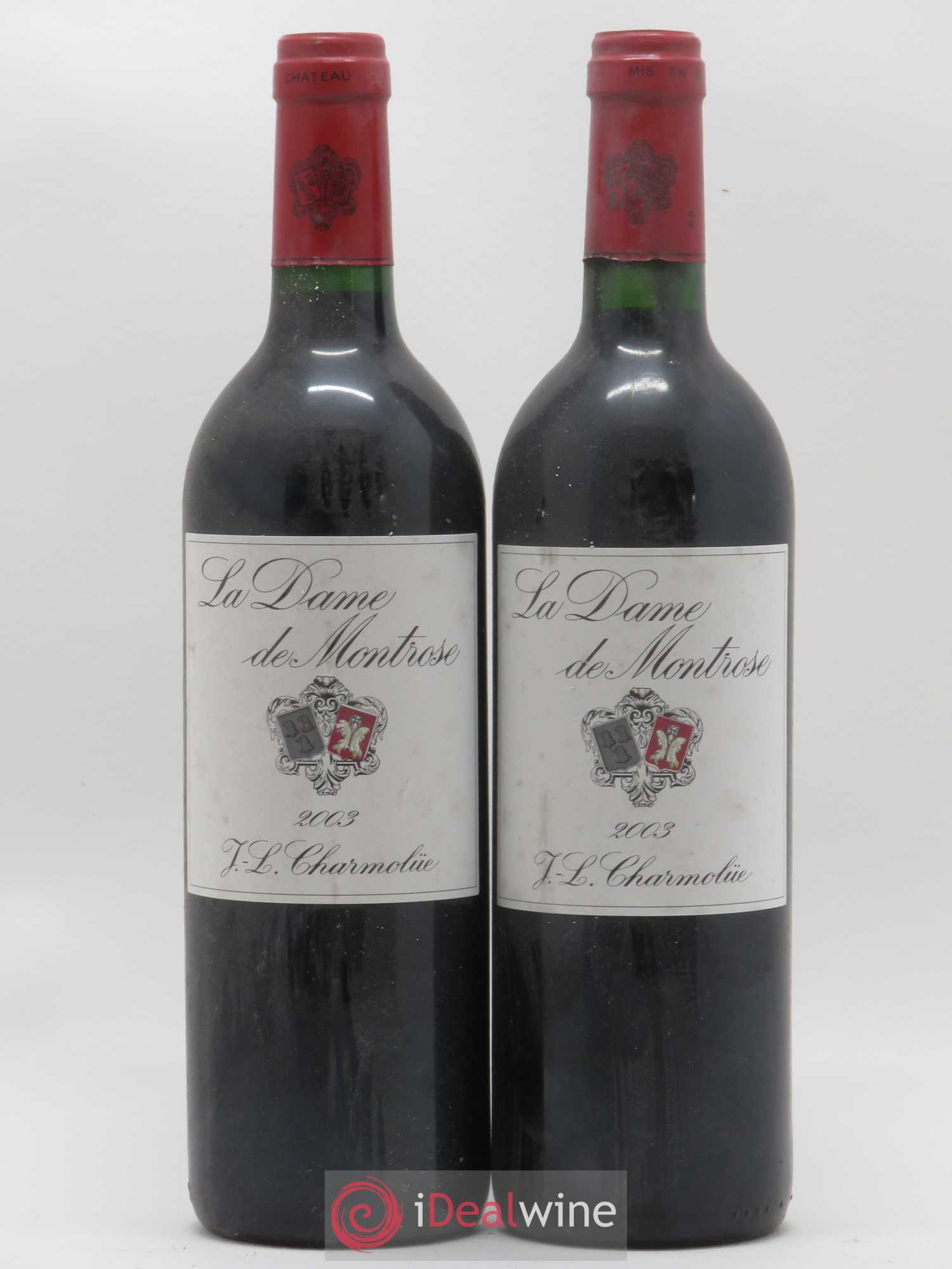 La Dame de Montrose Second Vin 2003 - Lot de 2 bouteilles - 0