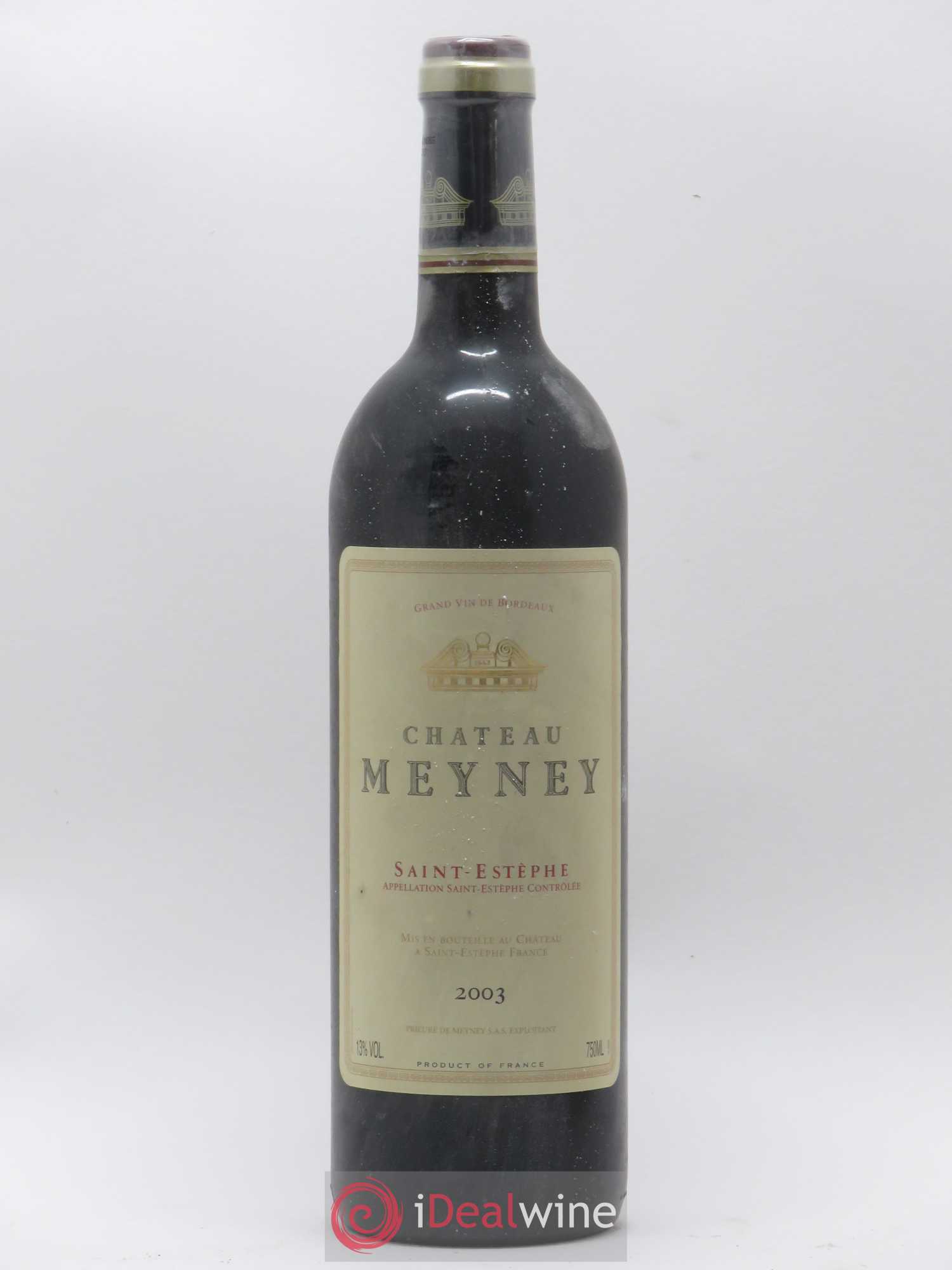 Château Meyney 2003 - Lot de 1 bouteille - 0
