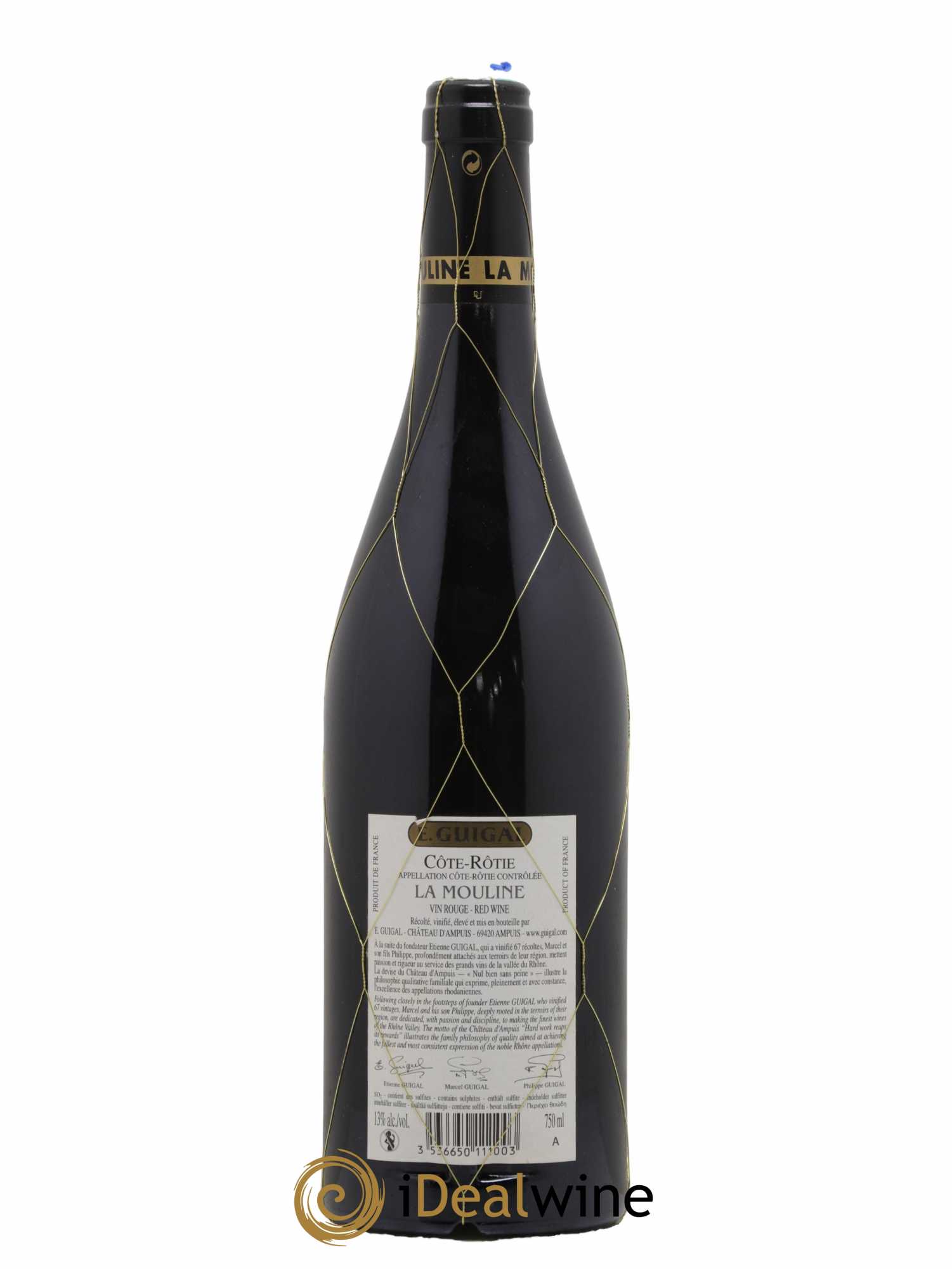 Côte-Rôtie La Mouline Guigal 2010 - Lot de 1 bouteille - 1