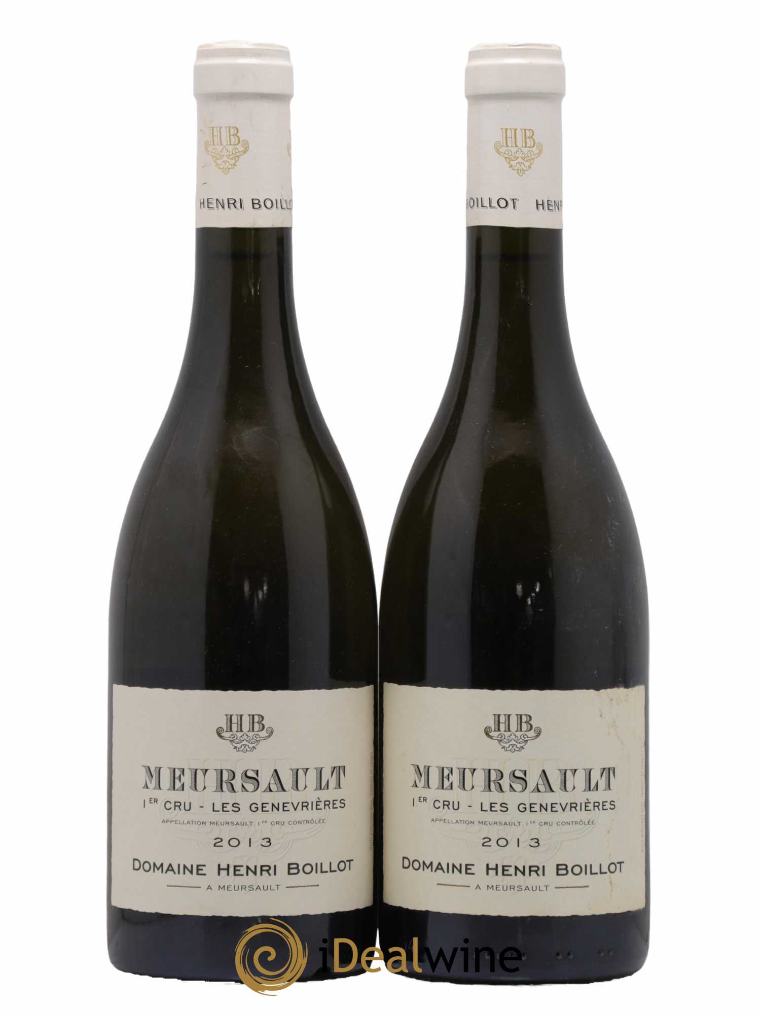 Meursault 1er Cru Les Genevrières Henri Boillot (Domaine) 2013 - Lot de 2 bouteilles - 0