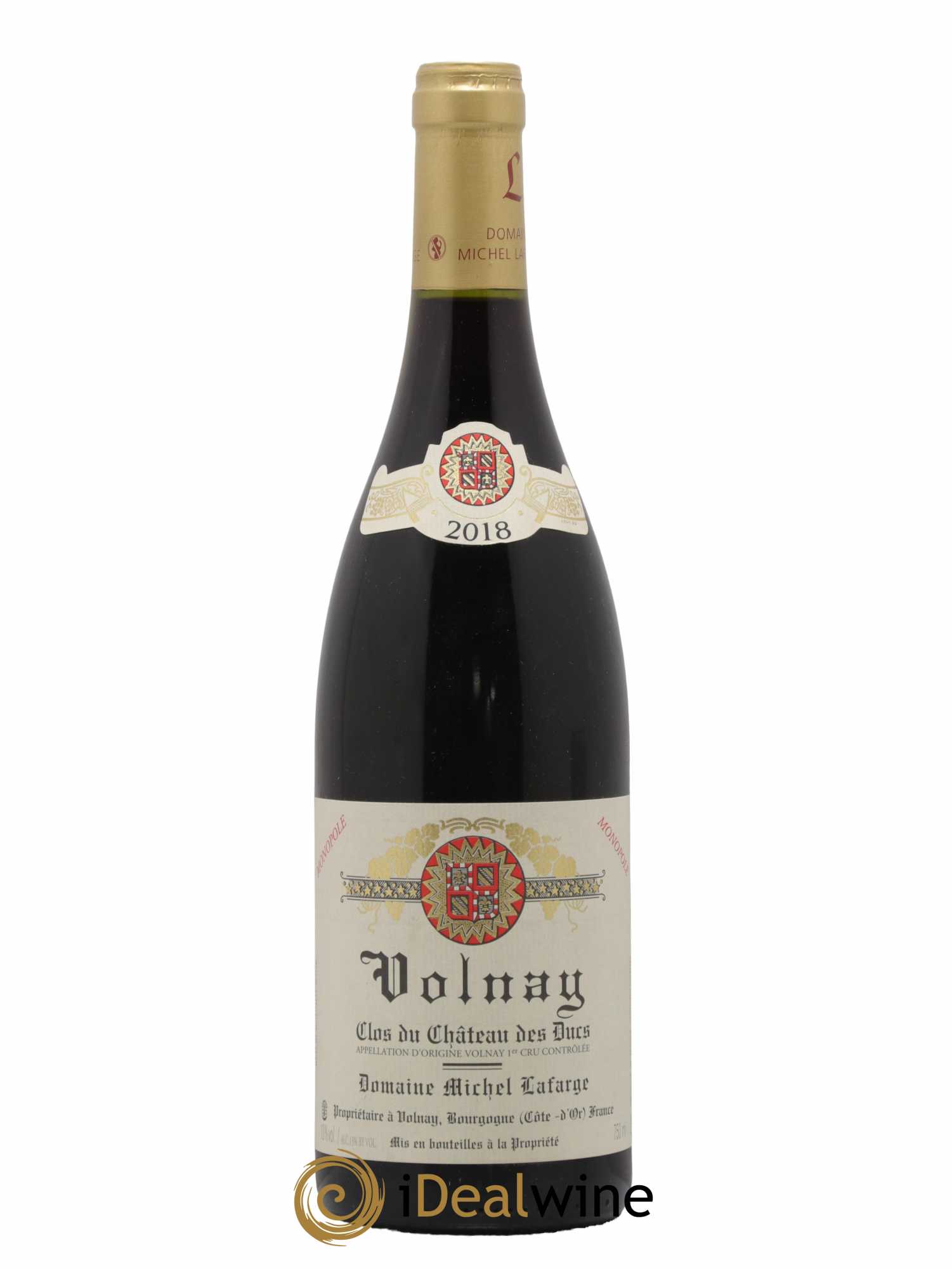 Volnay 1er Cru Clos du Château des Ducs Lafarge (Domaine) 2018 - Lot de 1 bouteille - 0