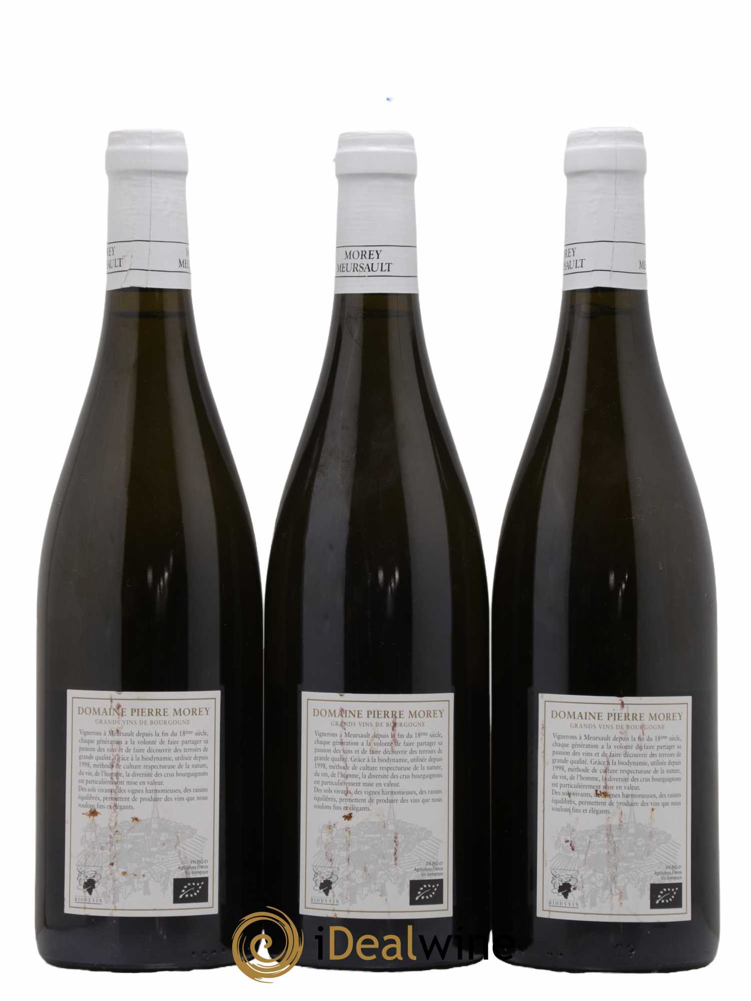 Meursault 1er Cru Perrières Pierre Morey (Domaine) 2018 - Lot de 3 bouteilles - 1