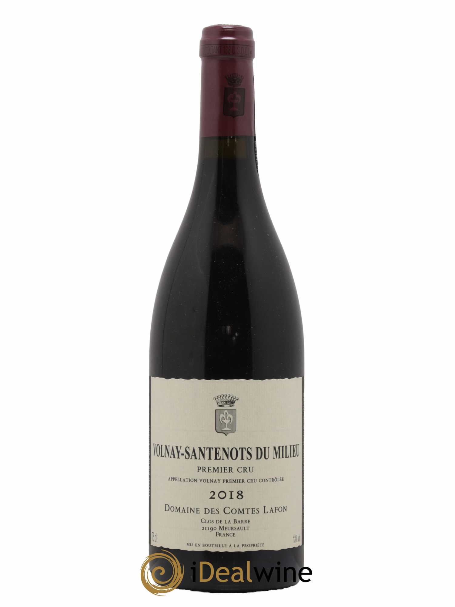 Volnay 1er Cru Santenots du Milieu Comtes Lafon (Domaine des) 2018 - Lot de 1 bouteille - 0