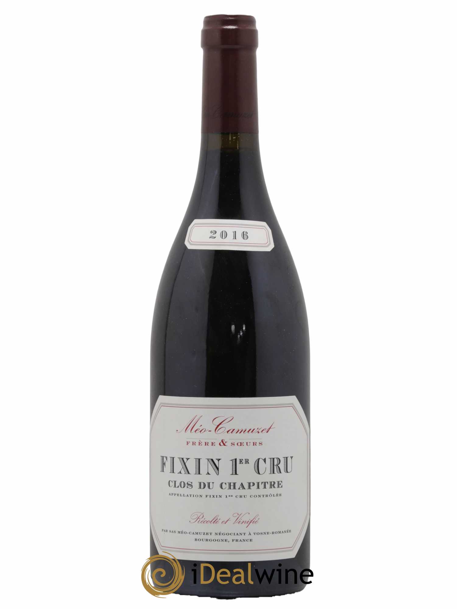 Fixin 1er Cru Clos du Chapitre Méo-Camuzet (Frère & Soeurs) 2016 - Lot de 1 bouteille - 0