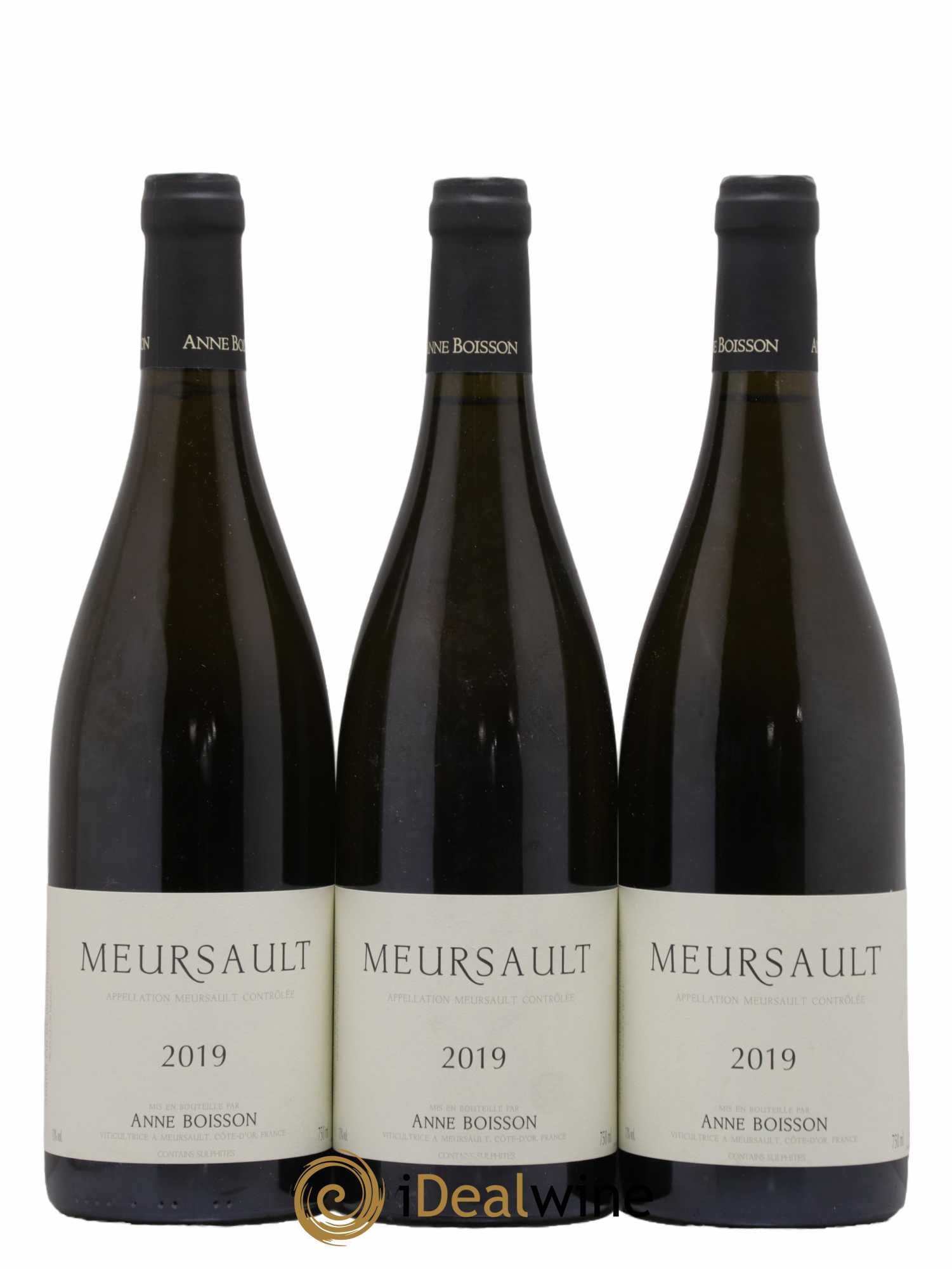 Meursault Anne Boisson 2019 - Lot de 3 bouteilles - 0