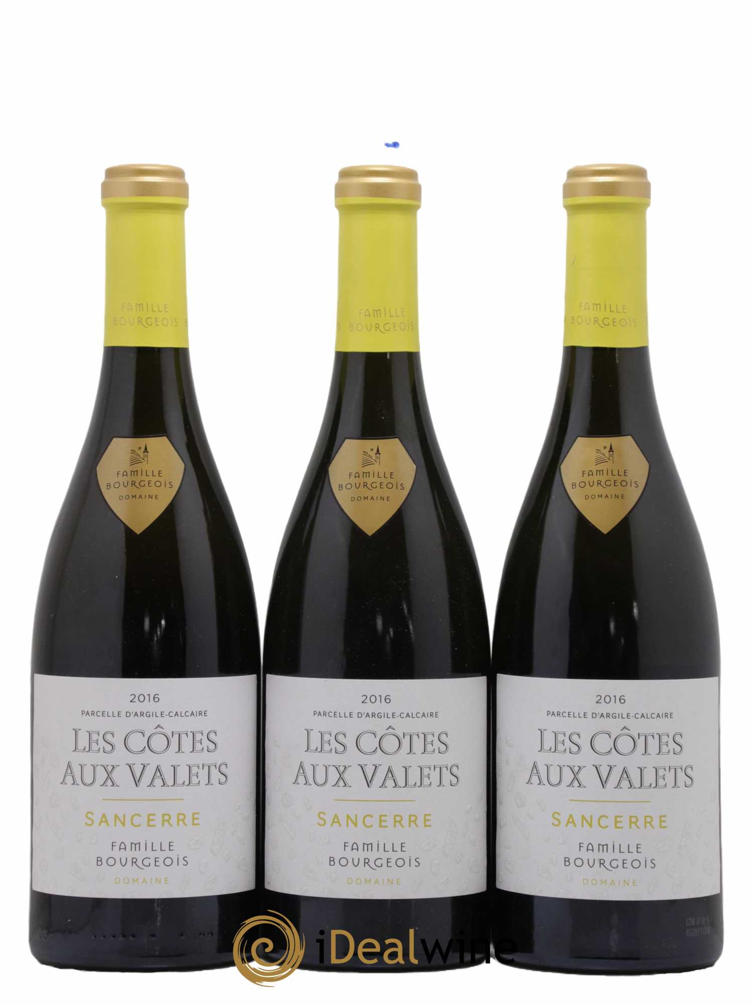 Sancerre Les Côtes aux Valets Famille Bourgeois 2016 - Lot de 3 bouteilles - 0