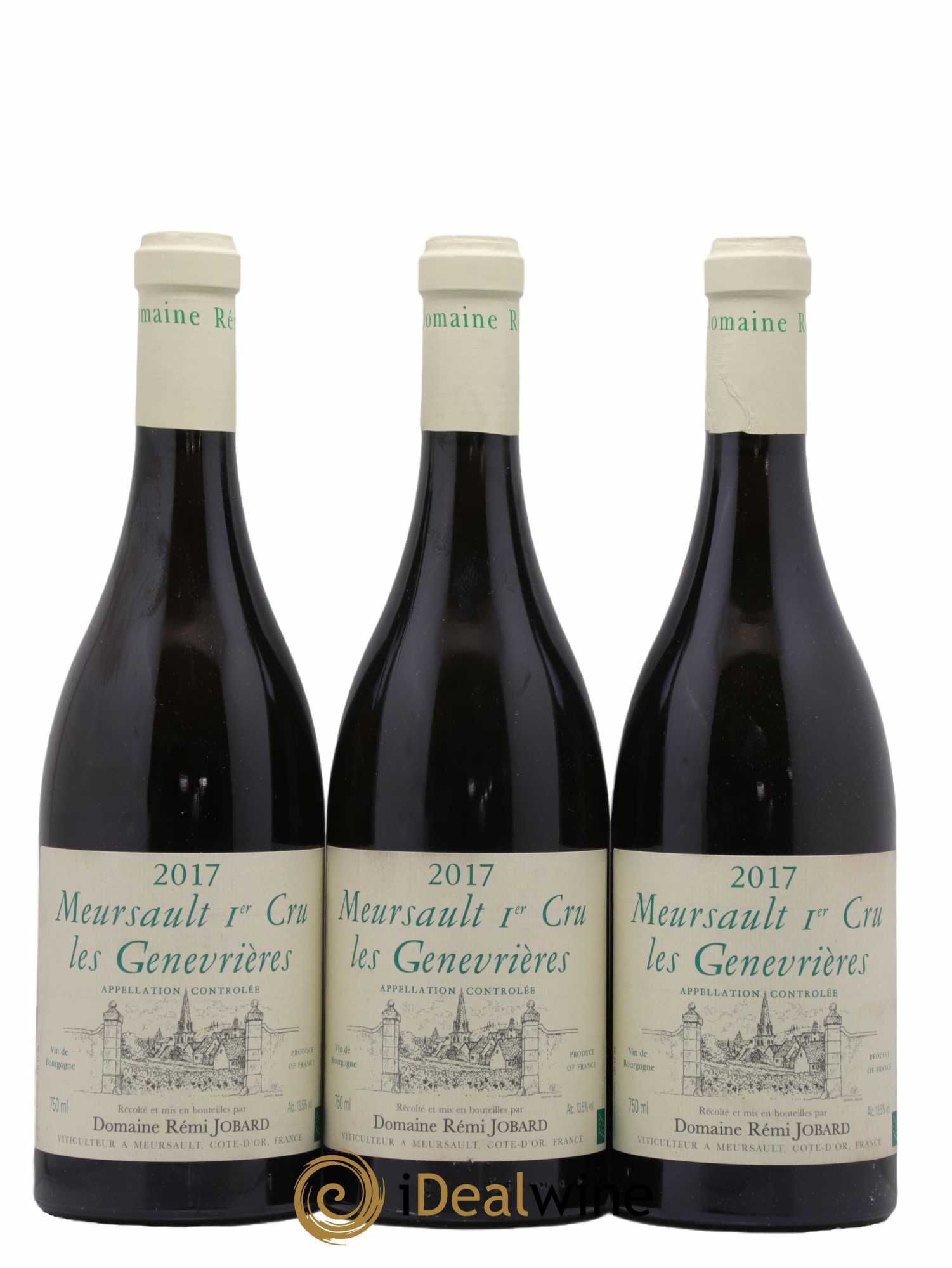 Meursault 1er Cru Les Genevrières Rémi Jobard (Domaine) 2017 - Lot de 3 bouteilles - 0
