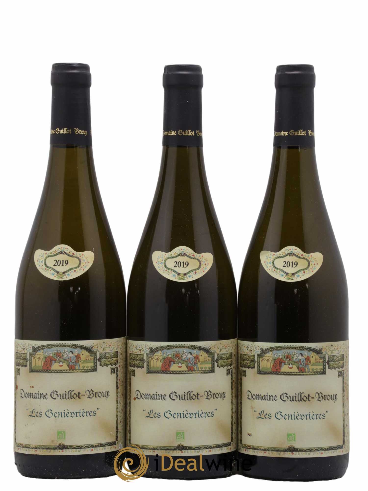 Mâcon-Cruzille Les Genievrières Guillot-Broux (Domaine) 2019 - Lot de 3 bouteilles - 0