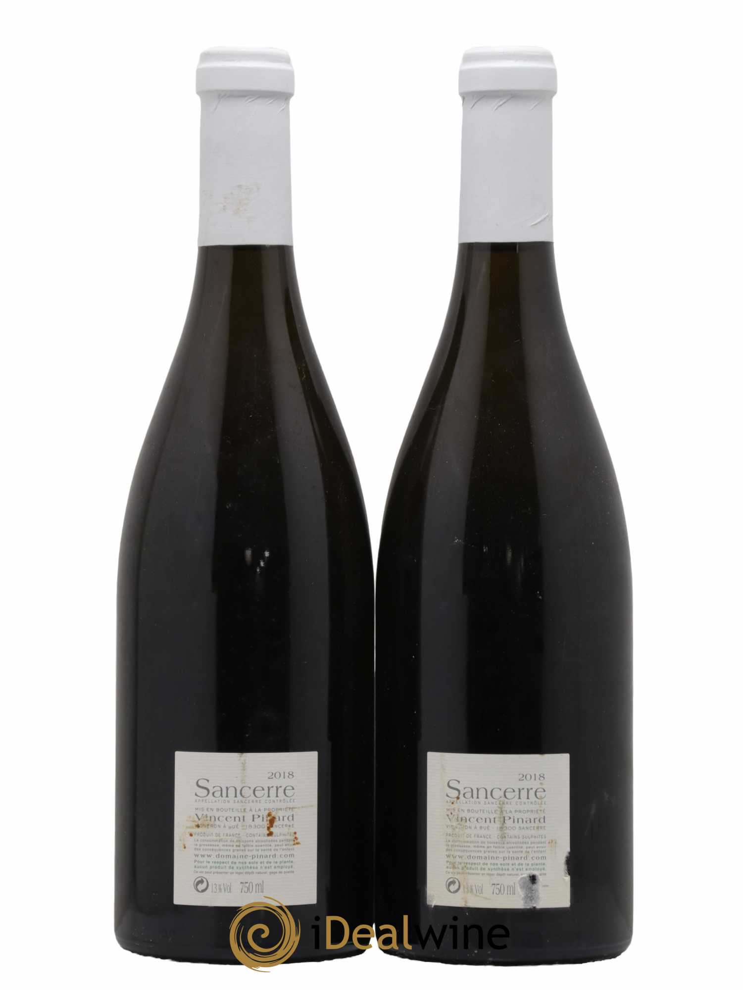 Sancerre Le Château Vincent Pinard 2018 - Lot de 2 bouteilles - 1