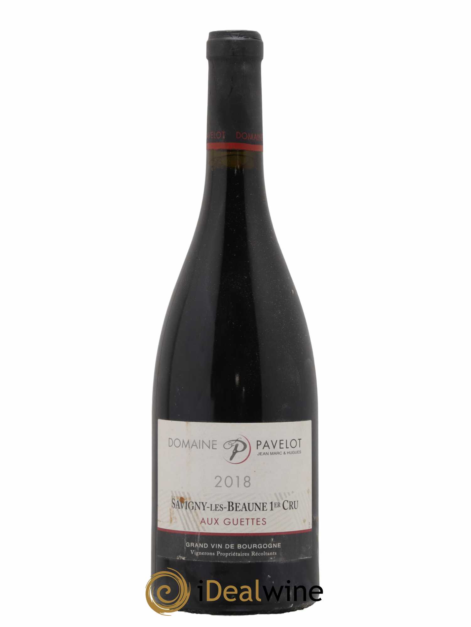 Savigny-lès-Beaune 1er Cru Aux Guettes Domaine Pavelot 2018 - Lot de 1 bouteille - 0