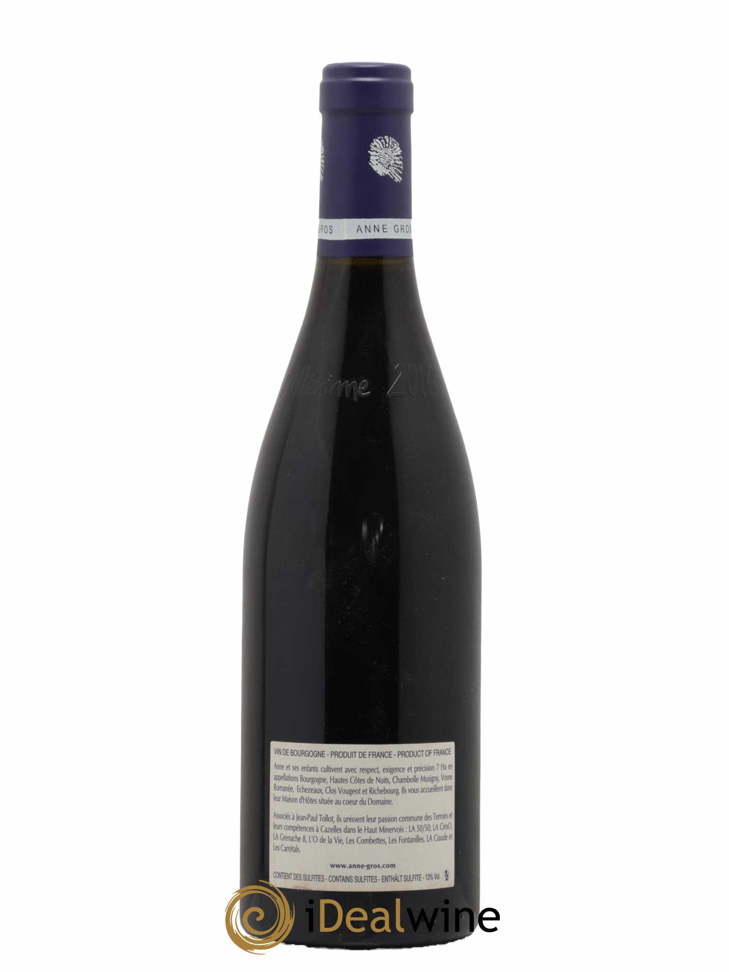 Richebourg Grand Cru Anne Gros 2016 - Posten von 1 Flasche - 1