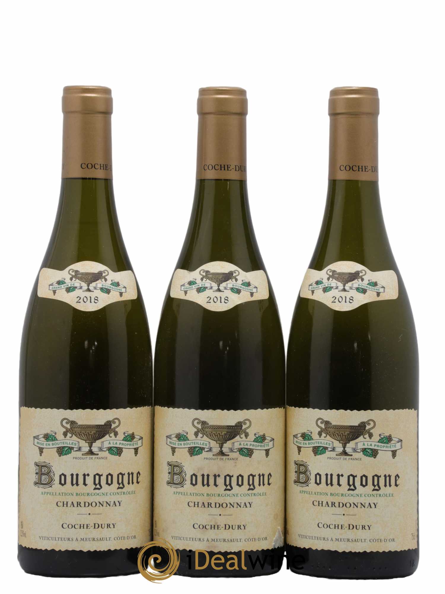 Bourgogne Coche Dury (Domaine) 2018 - Lot de 3 bouteilles - 0
