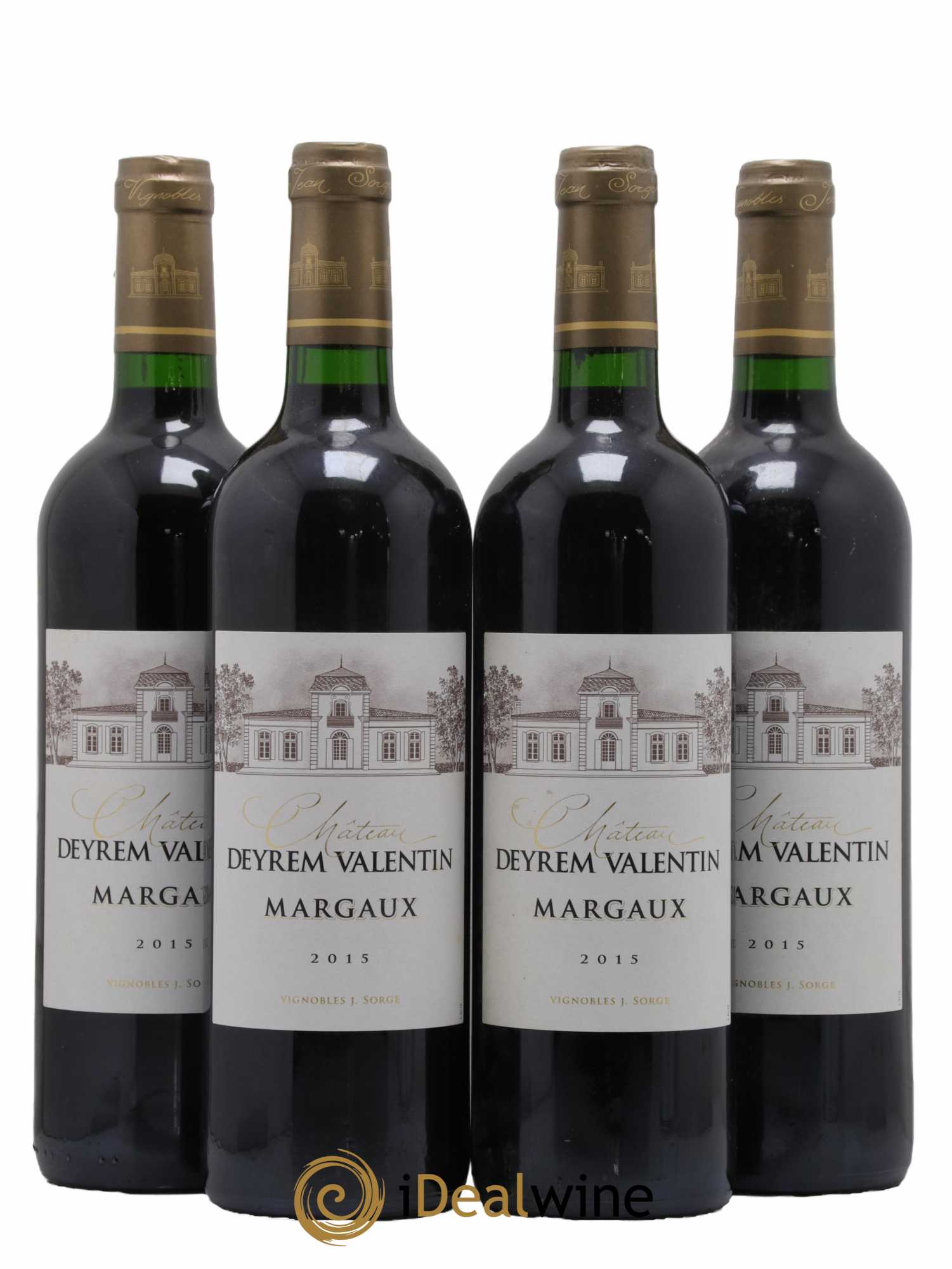 Château Deyrem Valentin Cru Bourgeois 2015 - Lot de 4 bouteilles - 0