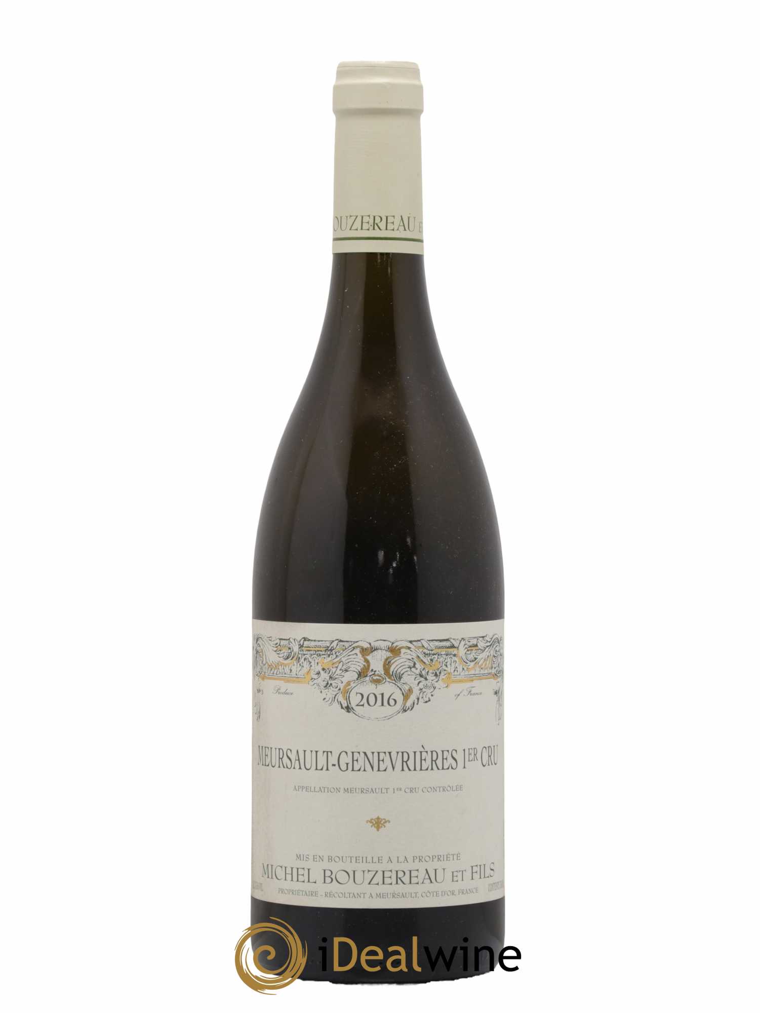 Meursault 1er Cru Les Genevrières Michel Bouzereau et Fils (Domaine) 2016 - Lot de 1 bouteille - 0