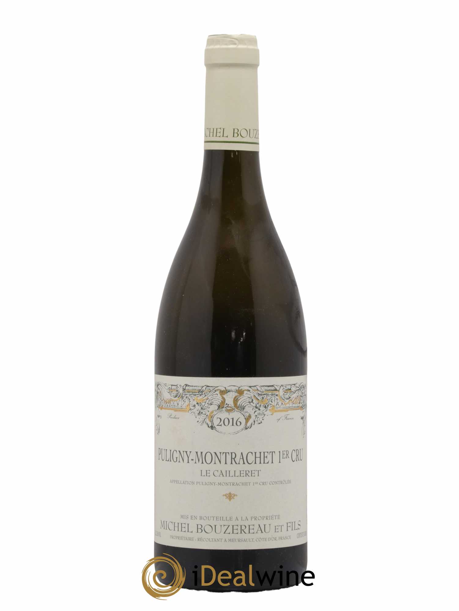 Puligny-Montrachet 1er Cru Le Cailleret Michel Bouzereau et Fils (Domaine) 2016 - Lot de 1 bouteille - 0
