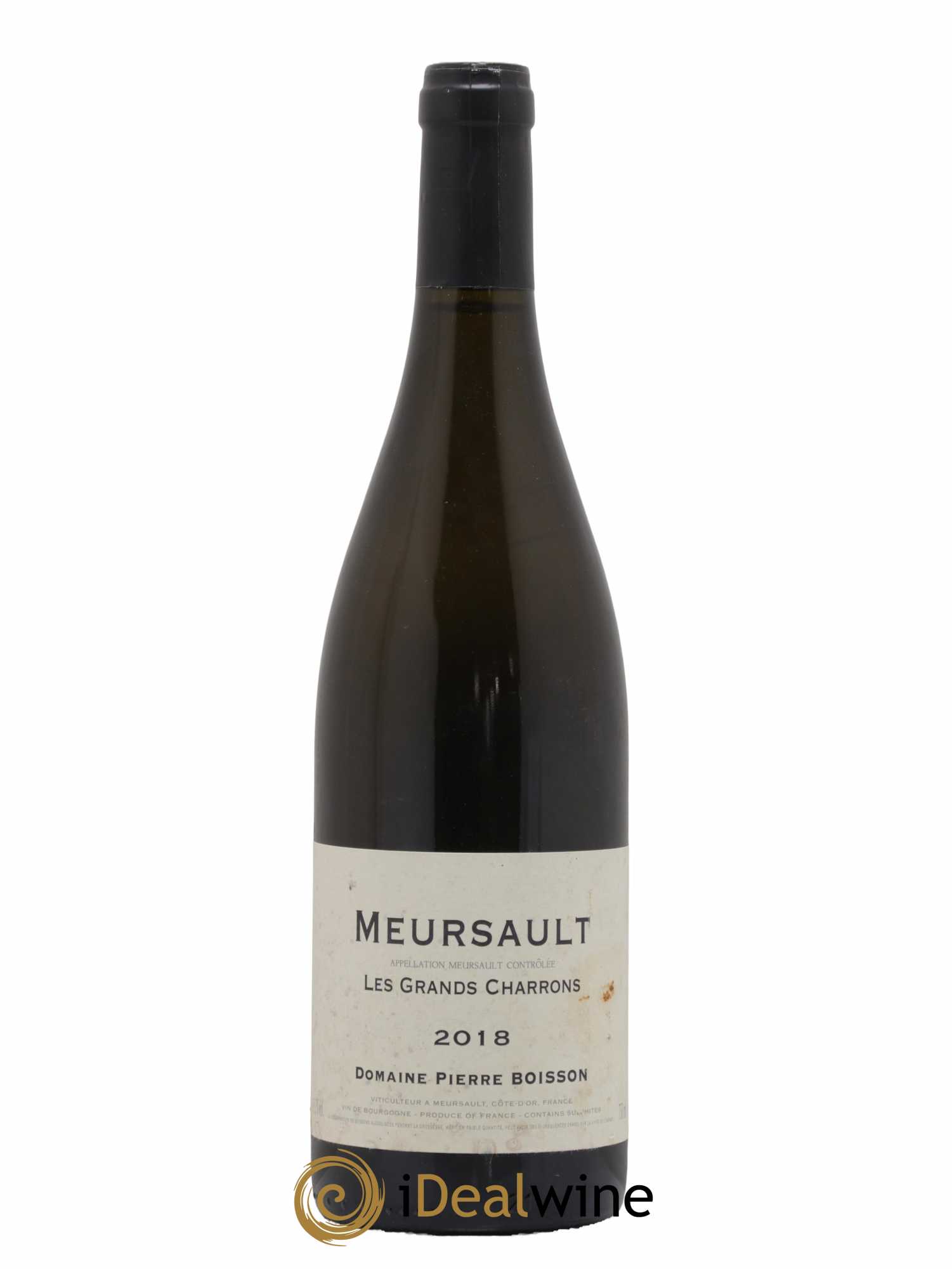 Meursault Les Grands Charrons Pierre Boisson (Domaine) 2018 - Lot de 1 bouteille - 0