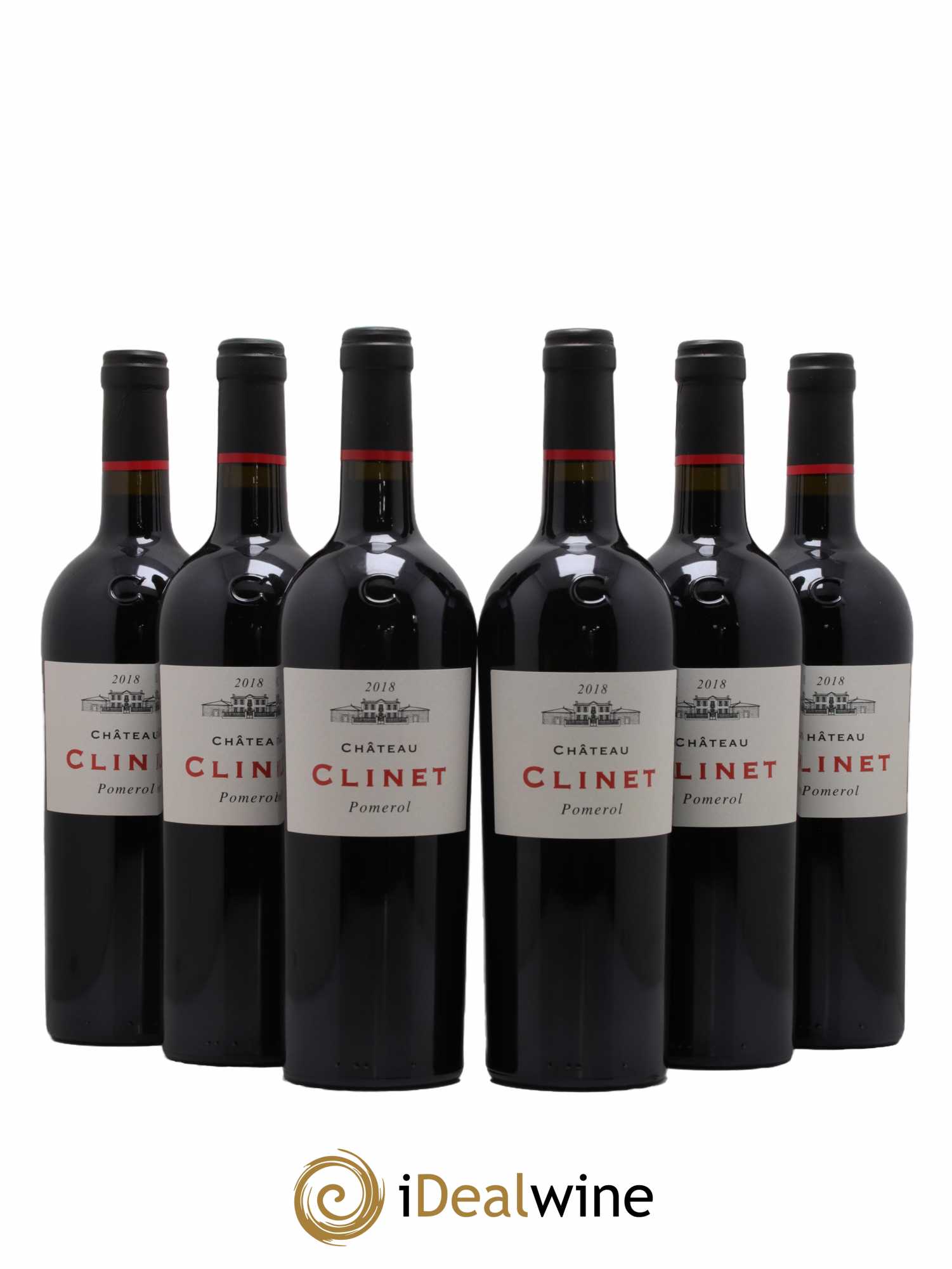 Château Clinet 2018 - Lot de 6 bouteilles - 0