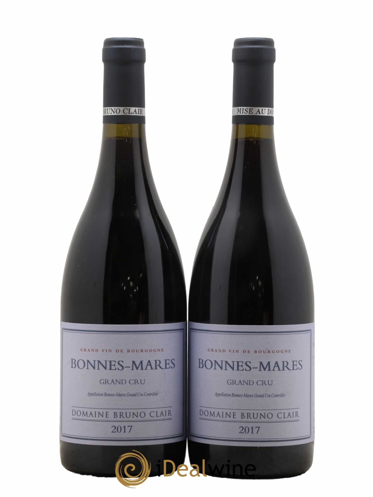 Bonnes-Mares Grand Cru Bruno Clair (Domaine) 2017 - Lot de 2 bouteilles - 0