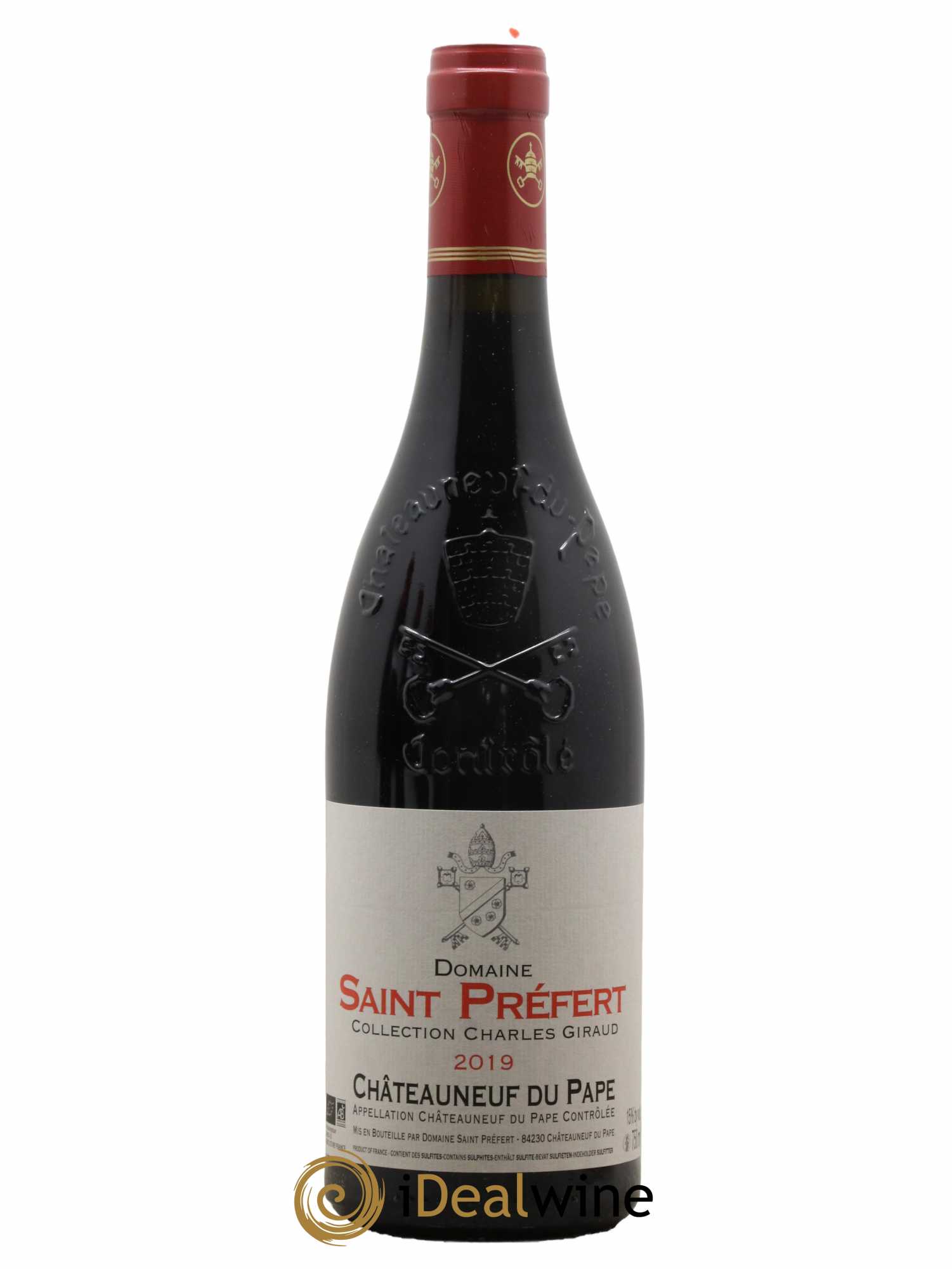 Châteauneuf-du-Pape Collection Charles Giraud Domaine Saint-Préfert 2019 - Lot de 1 bouteille - 0
