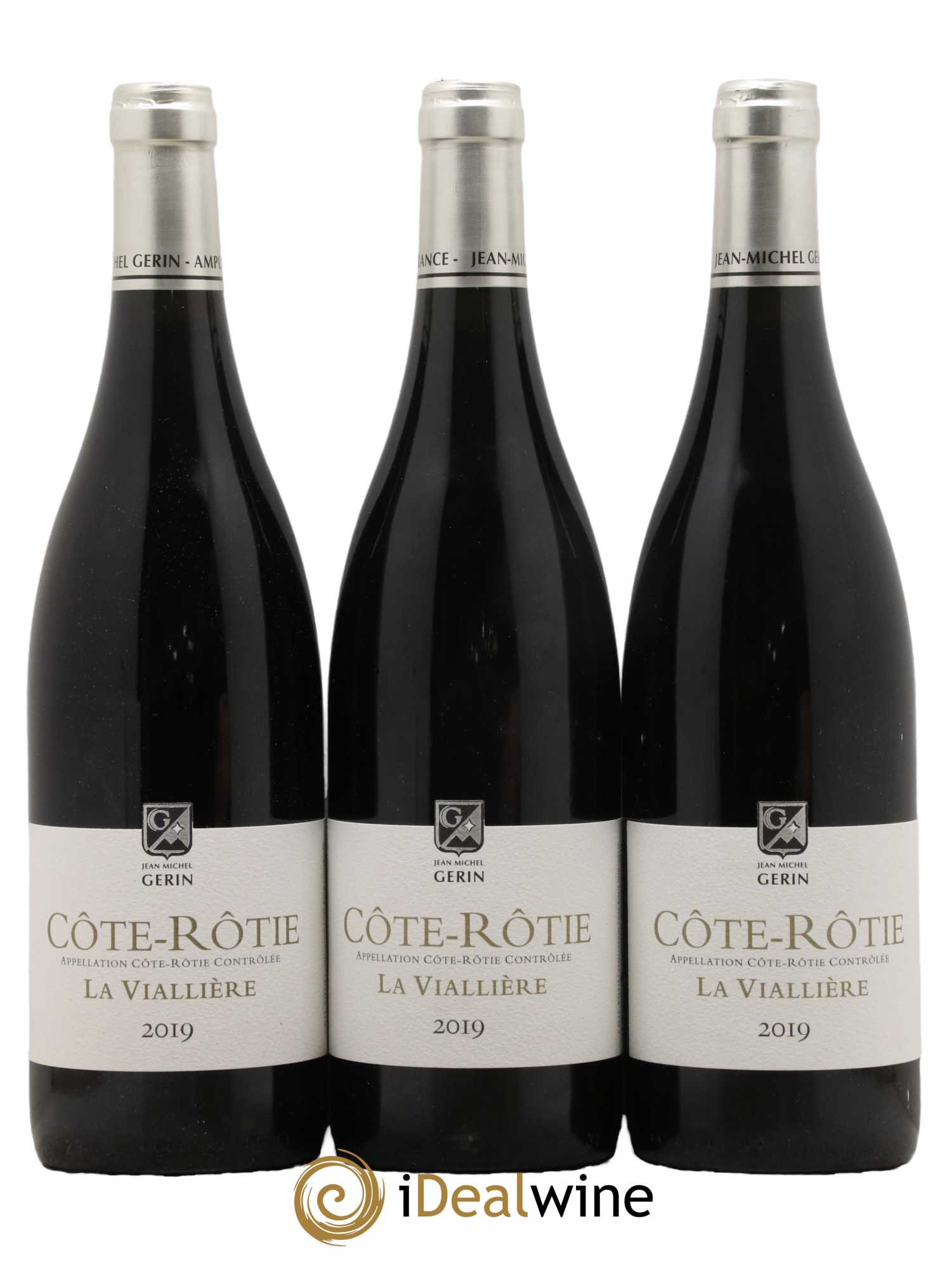Côte-Rôtie La Viallière Jean-Michel Gerin 2019 - Lot de 3 bouteilles - 0