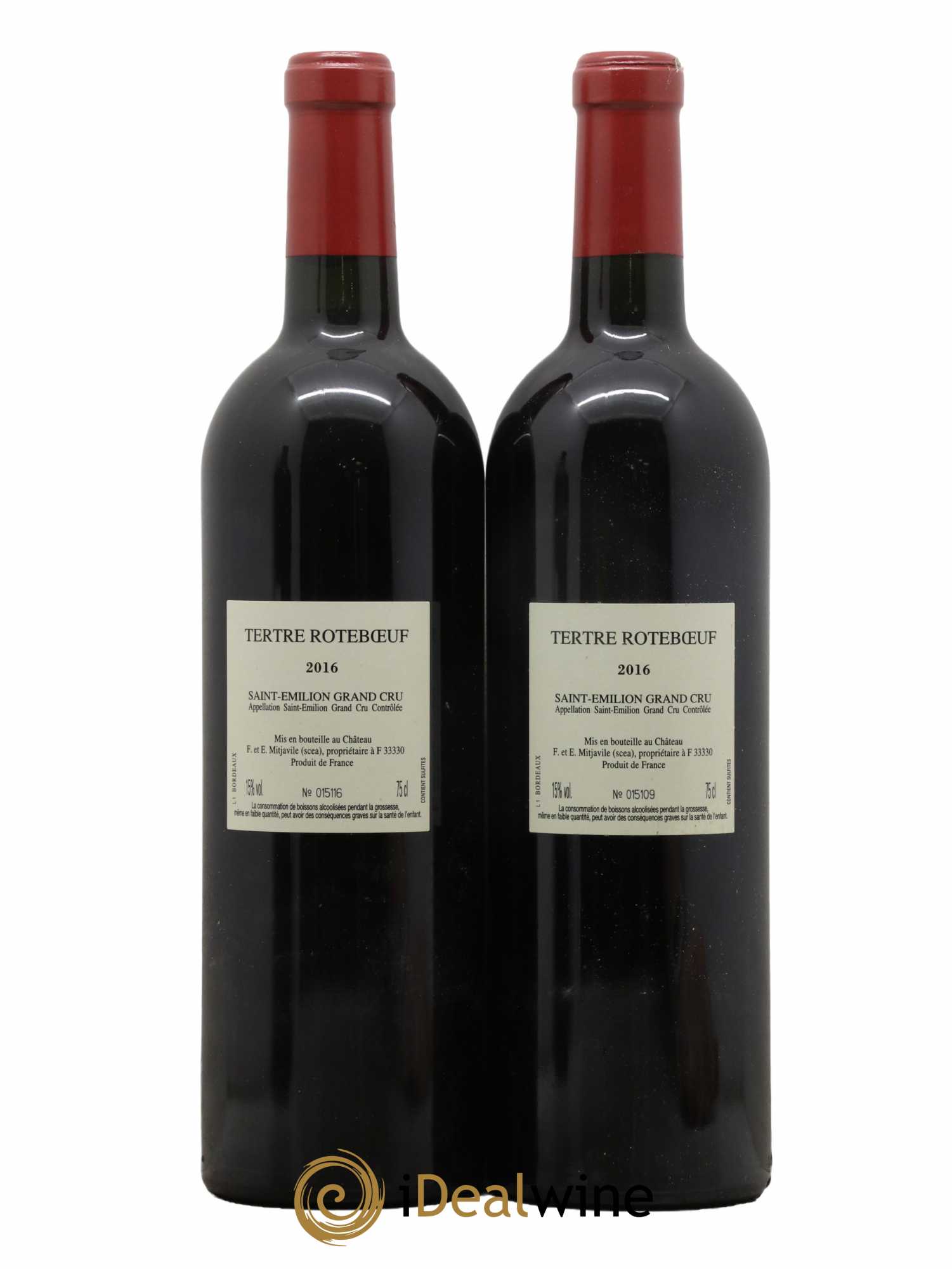 Château Tertre Roteboeuf 2016 - Posten von 2 Flaschen - 1