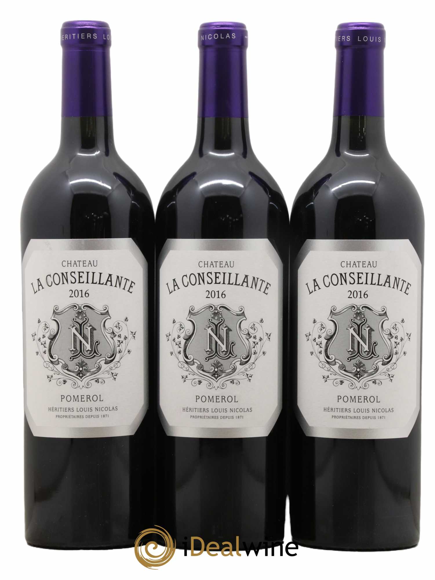 Château la Conseillante 2016 - Lot de 3 bouteilles - 0