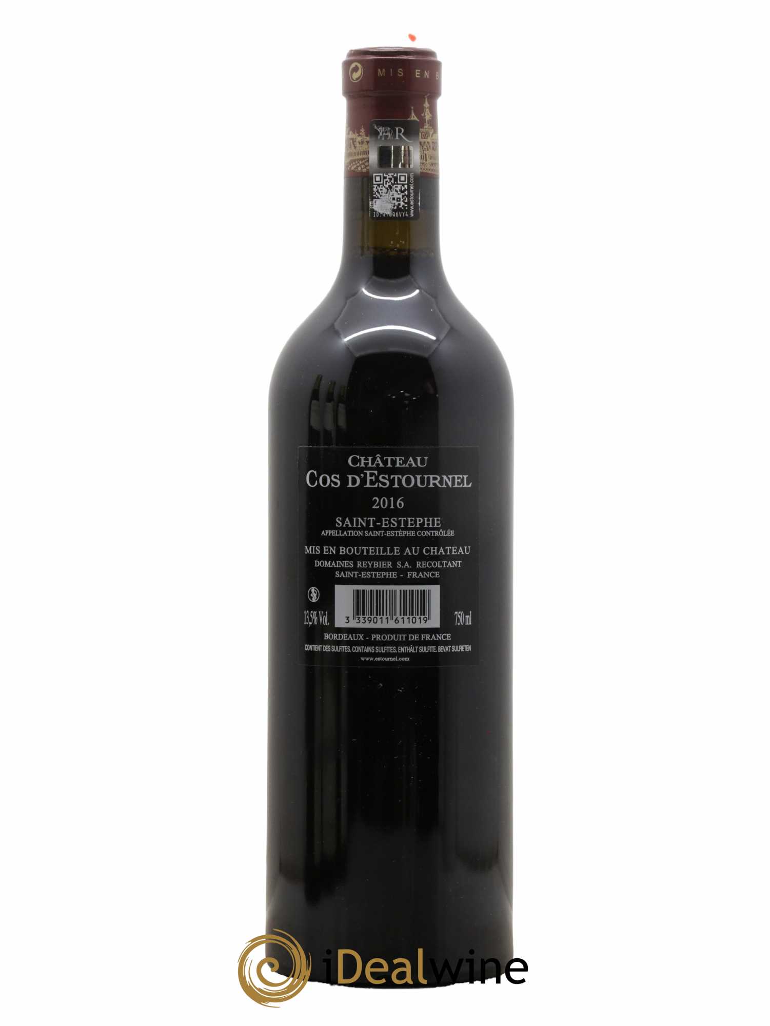 Cos d'Estournel 2ème Grand Cru Classé 2016 - Lot de 1 bouteille - 1