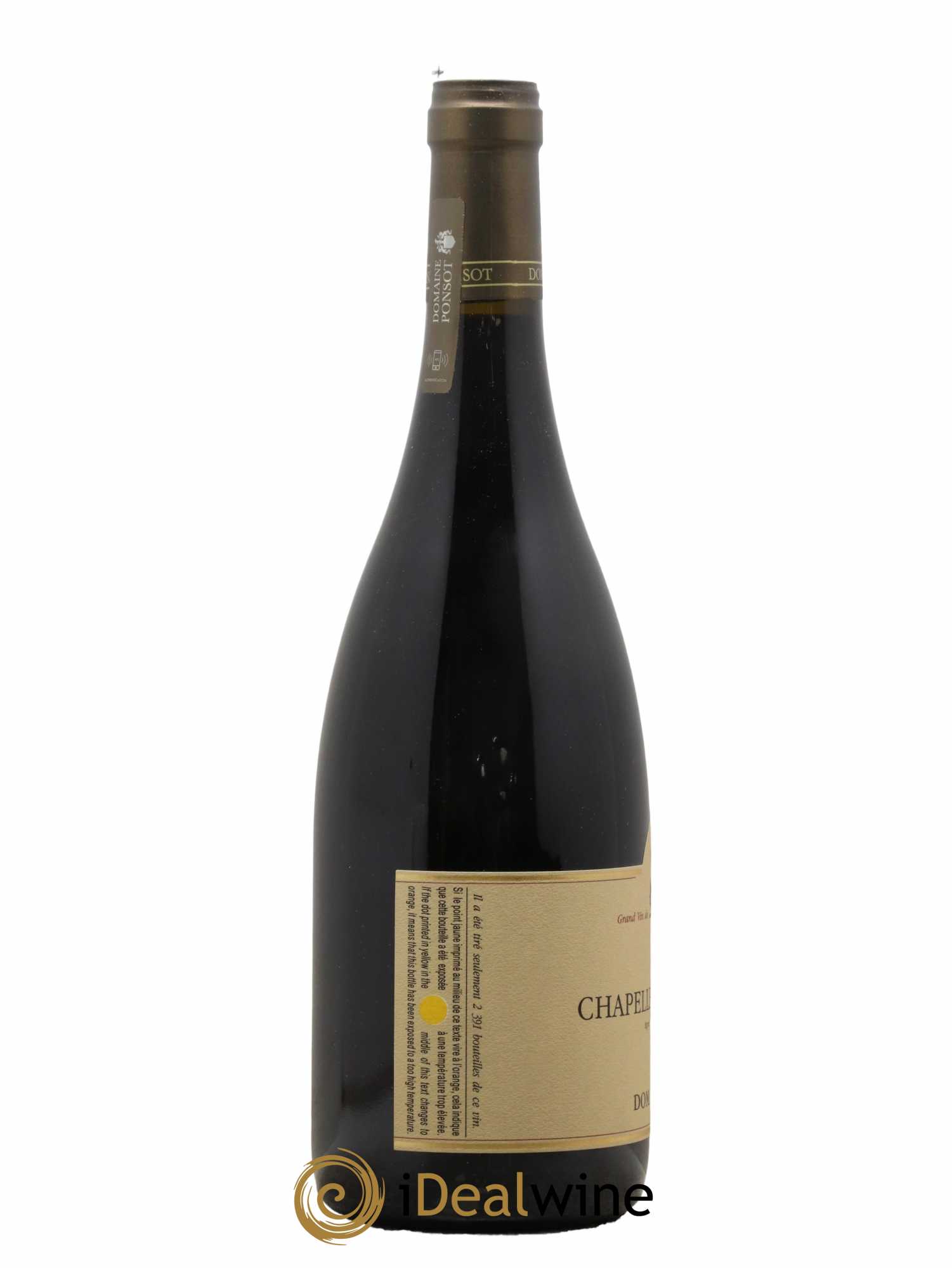 Chapelle-Chambertin Grand Cru Ponsot (Domaine) 2018 - Lot de 1 bouteille - 2
