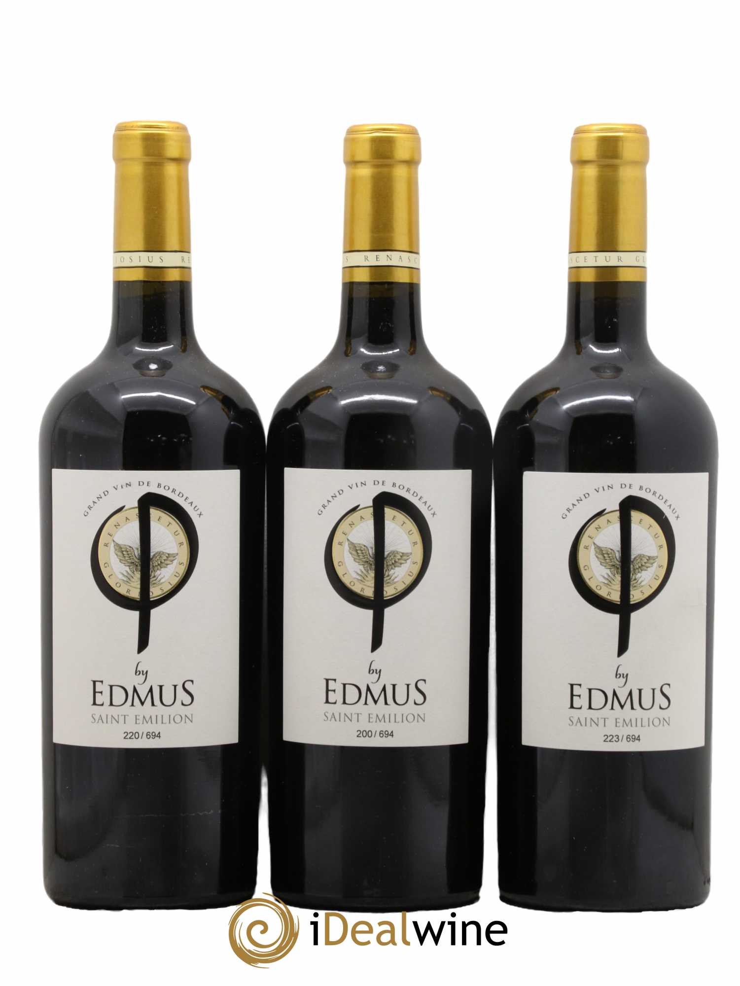 Château Edmus Grand Cru 2021 - Lot de 3 bouteilles - 0