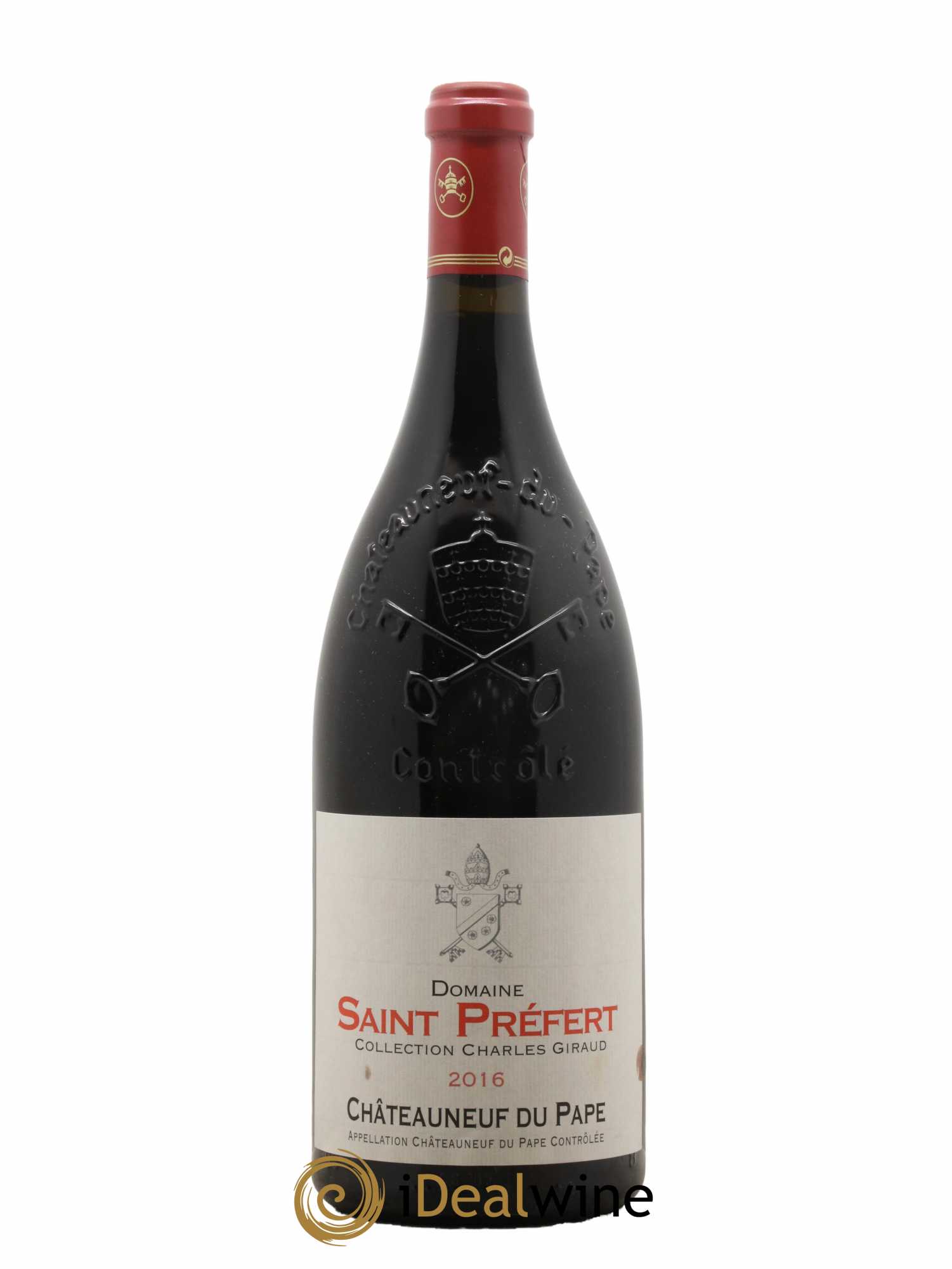 Châteauneuf-du-Pape Collection Charles Giraud Domaine Saint-Préfert 2016 - Lot de 1 magnum - 0