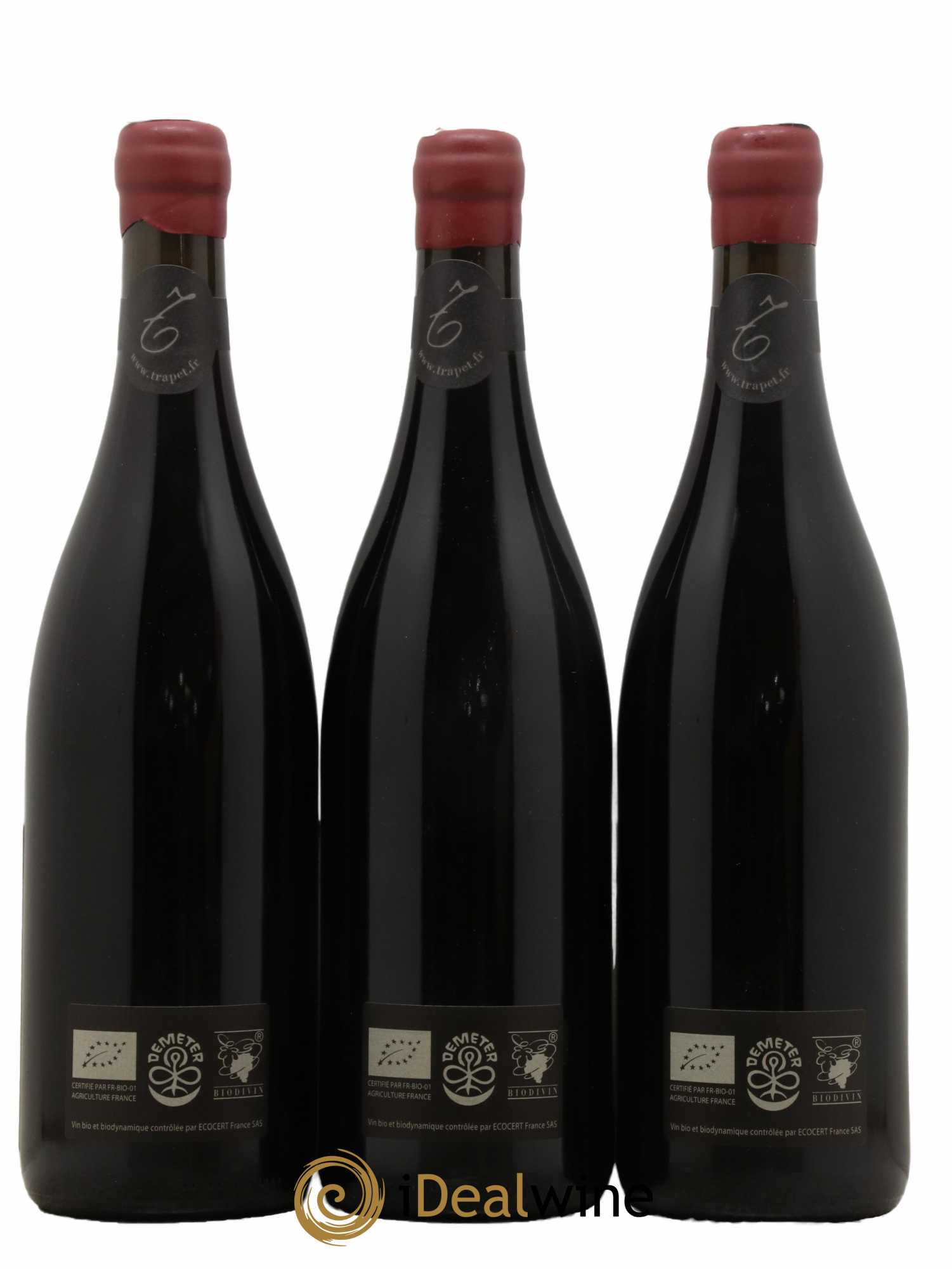 Chambertin Grand Cru Domaine Trapet 2017 - Lot de 3 bouteilles - 1