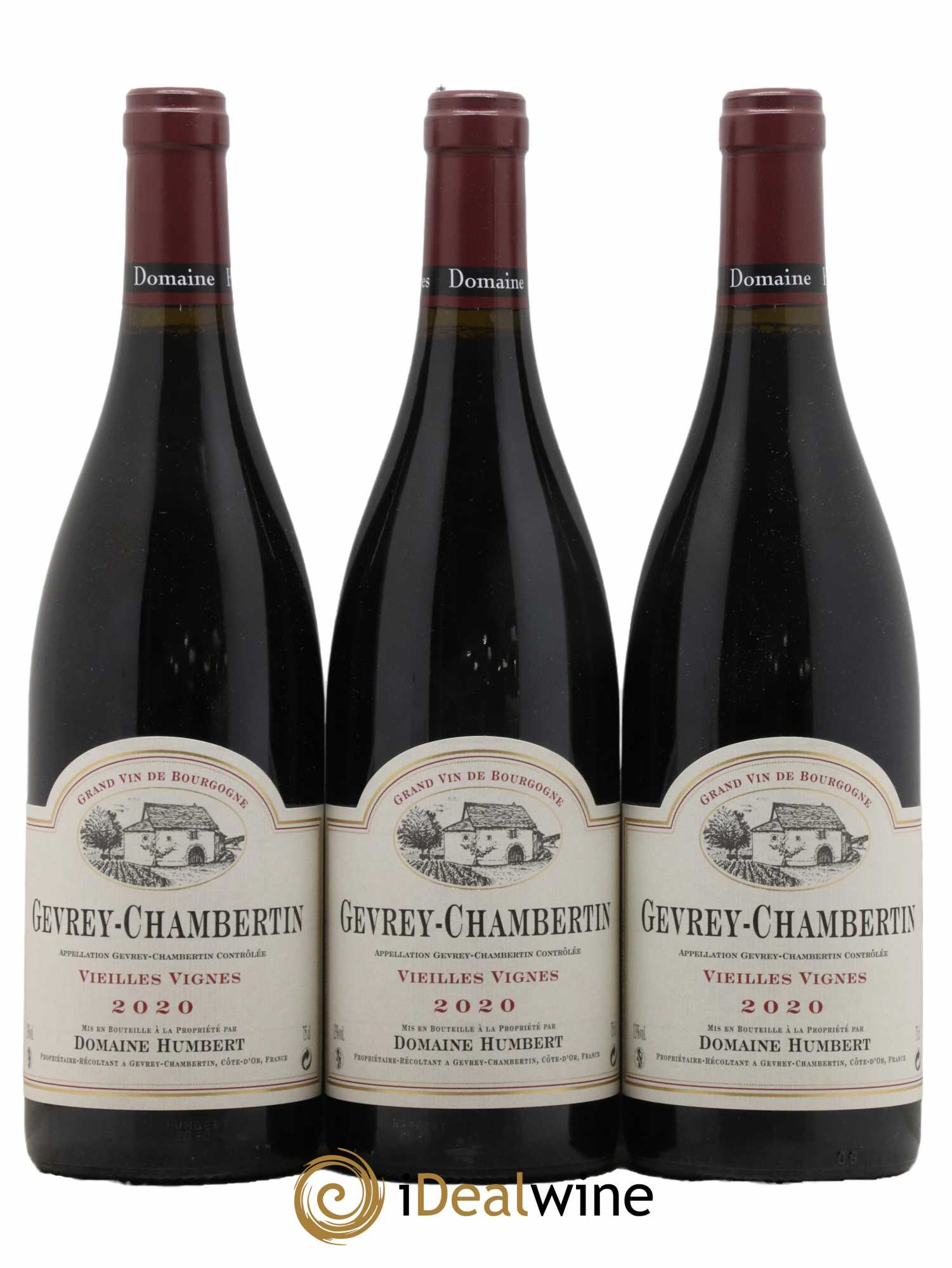 Gevrey-Chambertin Vieilles vignes Humbert (Domaine) 2020 - Lot de 3 bouteilles - 0