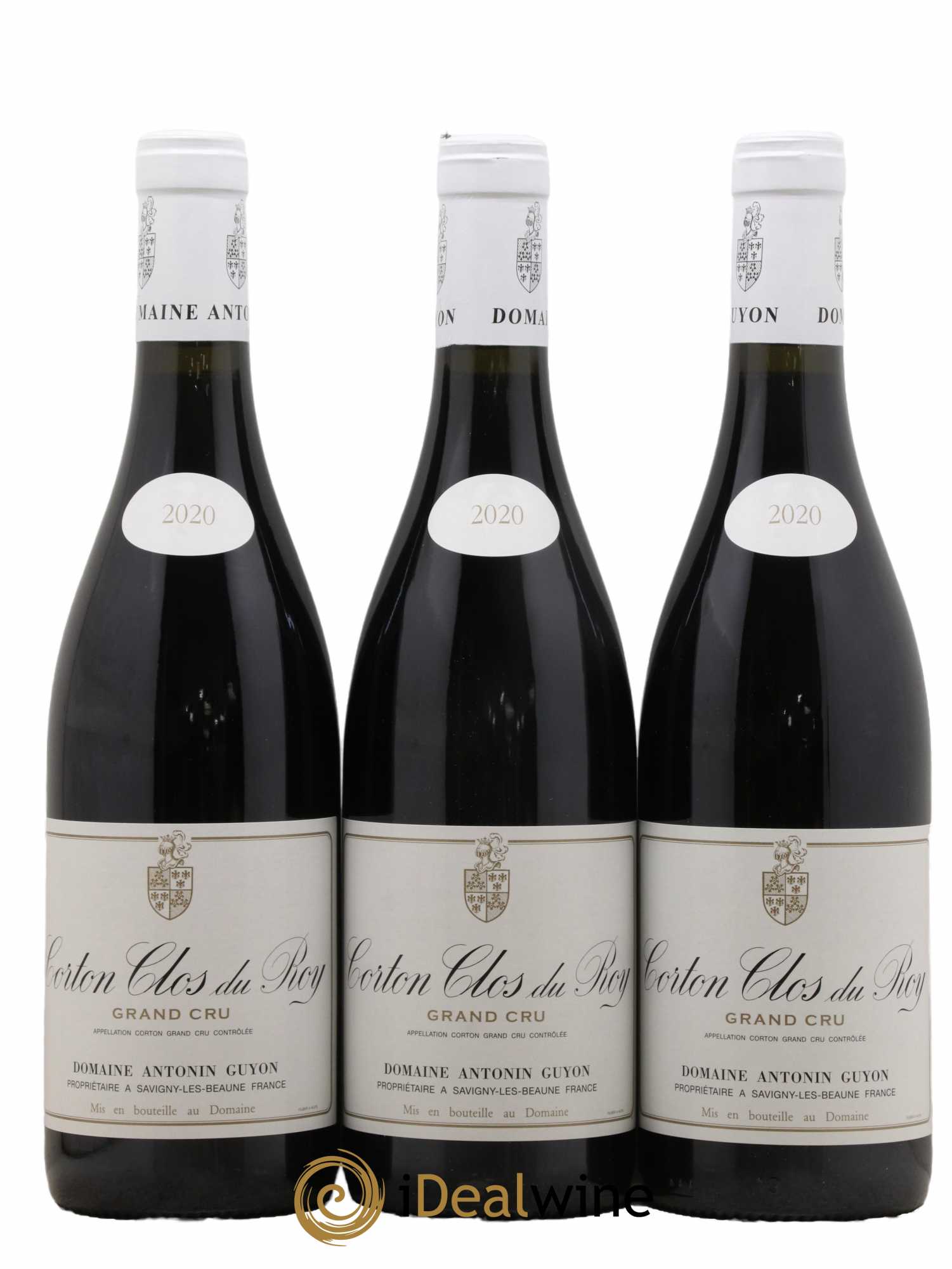 Corton Grand Cru Clos du Roy Antonin Guyon 2020 - Lot de 3 bouteilles - 0