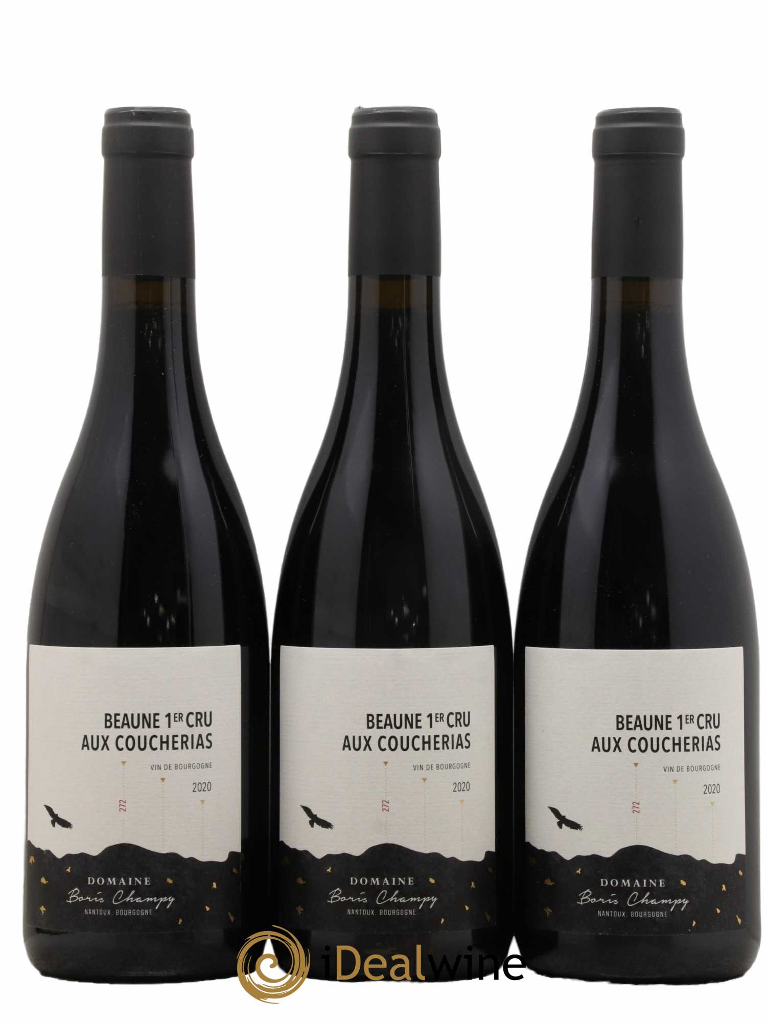 Beaune 1er Cru Aux Coucherias Boris Champy 2020 - Lot de 3 bouteilles - 0
