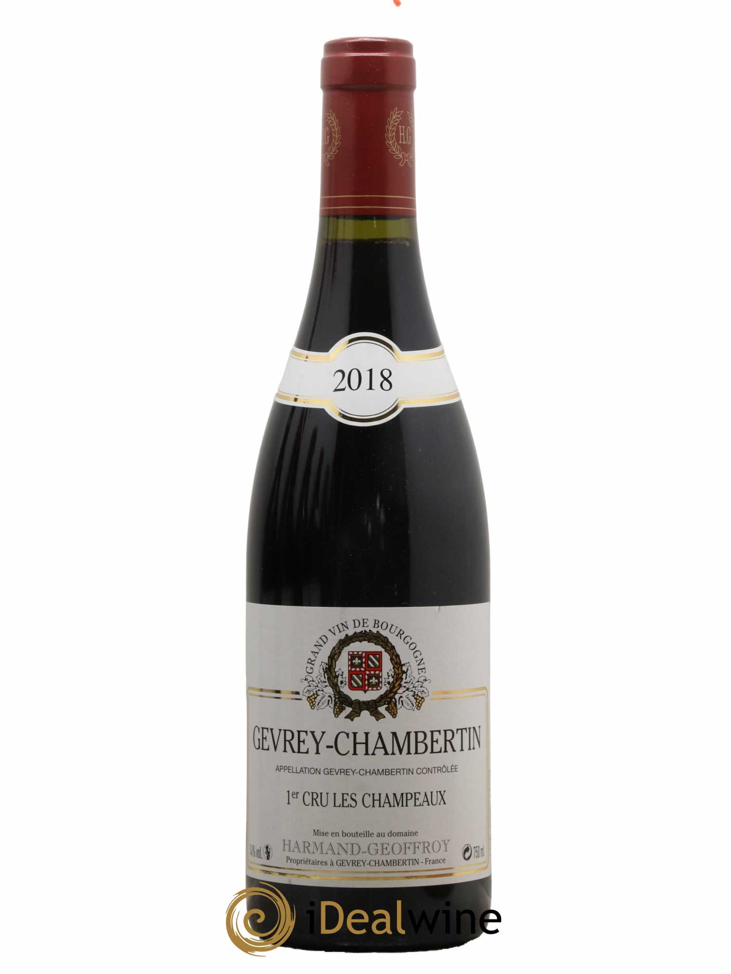 Gevrey-Chambertin 1er Cru Les Champeaux Harmand-Geoffroy (Domaine) 2018 - Posten von 1 Flasche - 0