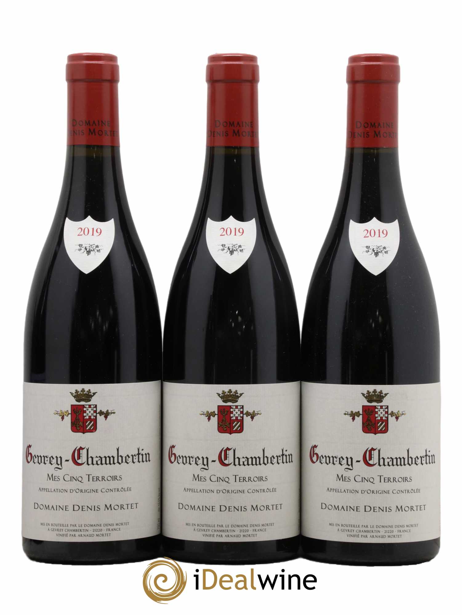 Gevrey-Chambertin Mes Cinq Terroirs Denis Mortet (Domaine) 2019 - Lot de 3 bouteilles - 0