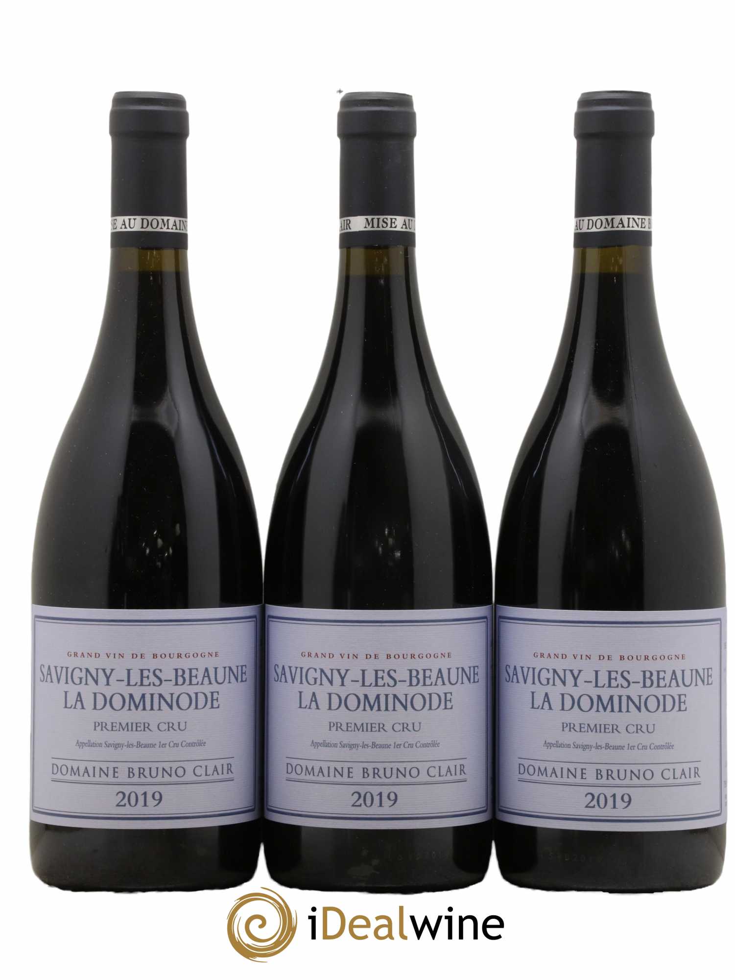 Savigny-lès-Beaune 1er Cru La Dominode Bruno Clair (Domaine) 2019 - Lot de 3 bouteilles - 0