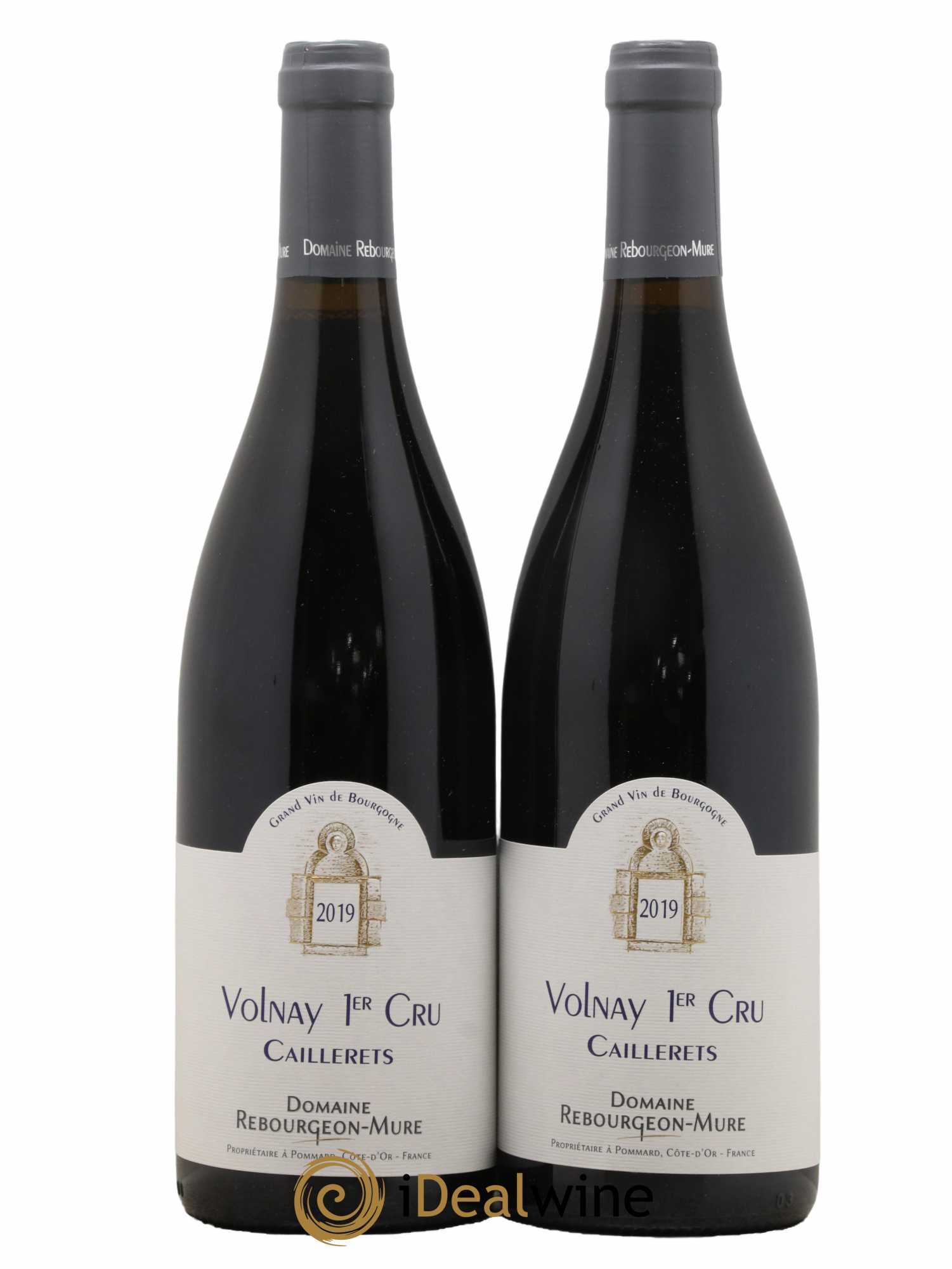 Volnay 1er Cru Caillerets Rebourgeon-Mure 2019 - Lot de 2 bouteilles - 0