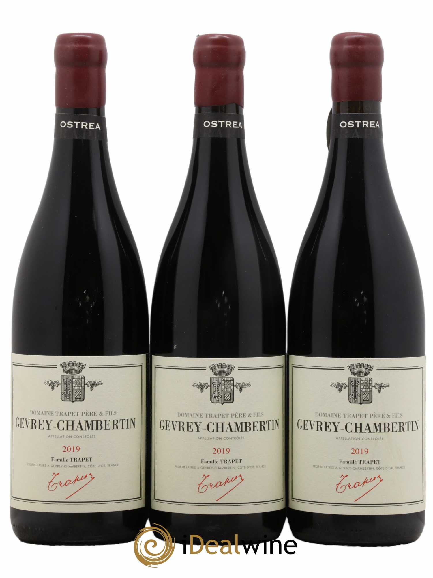Gevrey-Chambertin Ostrea Domaine Trapet 2019 - Lot de 3 bouteilles - 0
