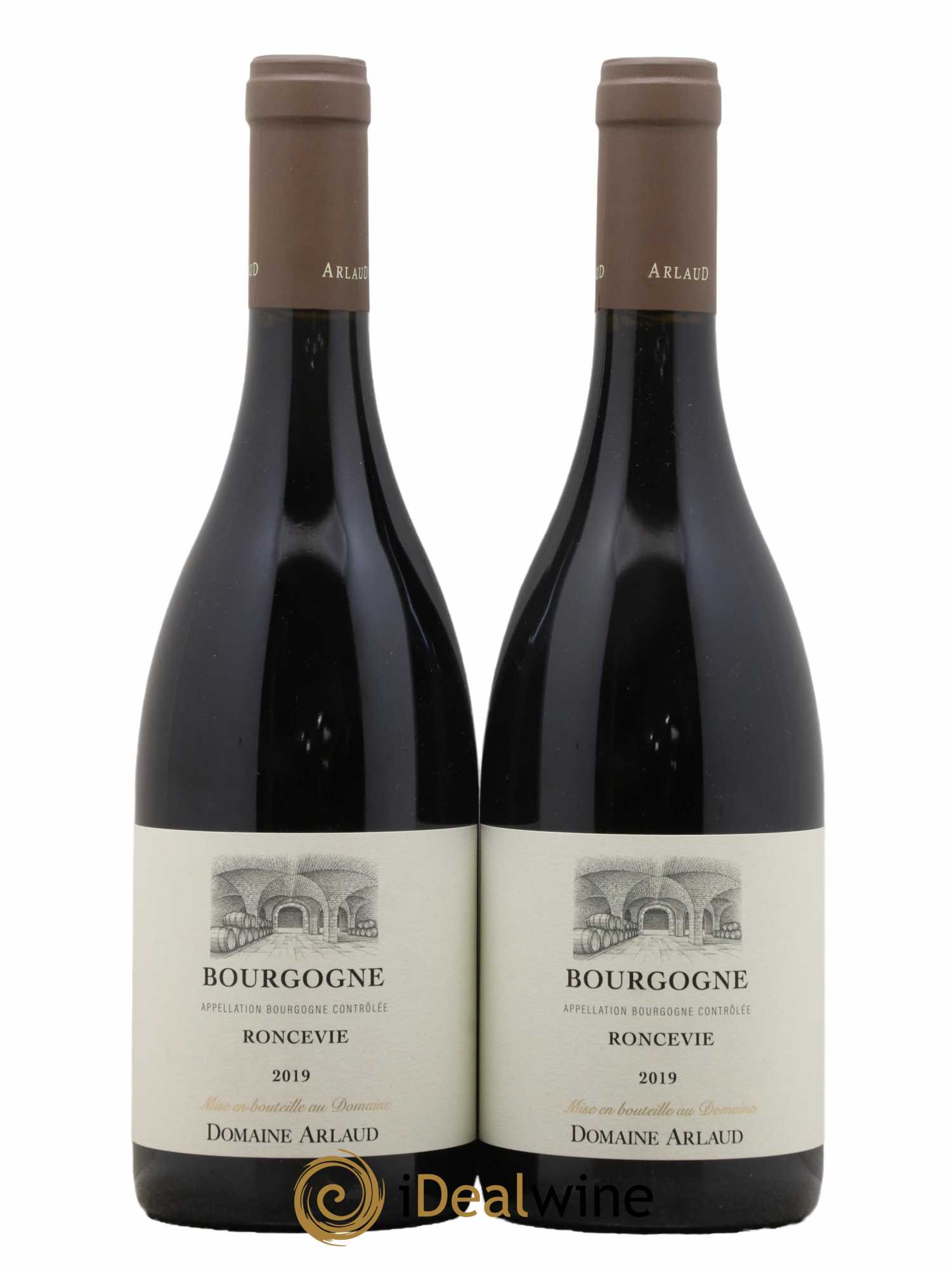 Bourgogne Roncevie Arlaud 2019 - Lot de 2 bouteilles - 0