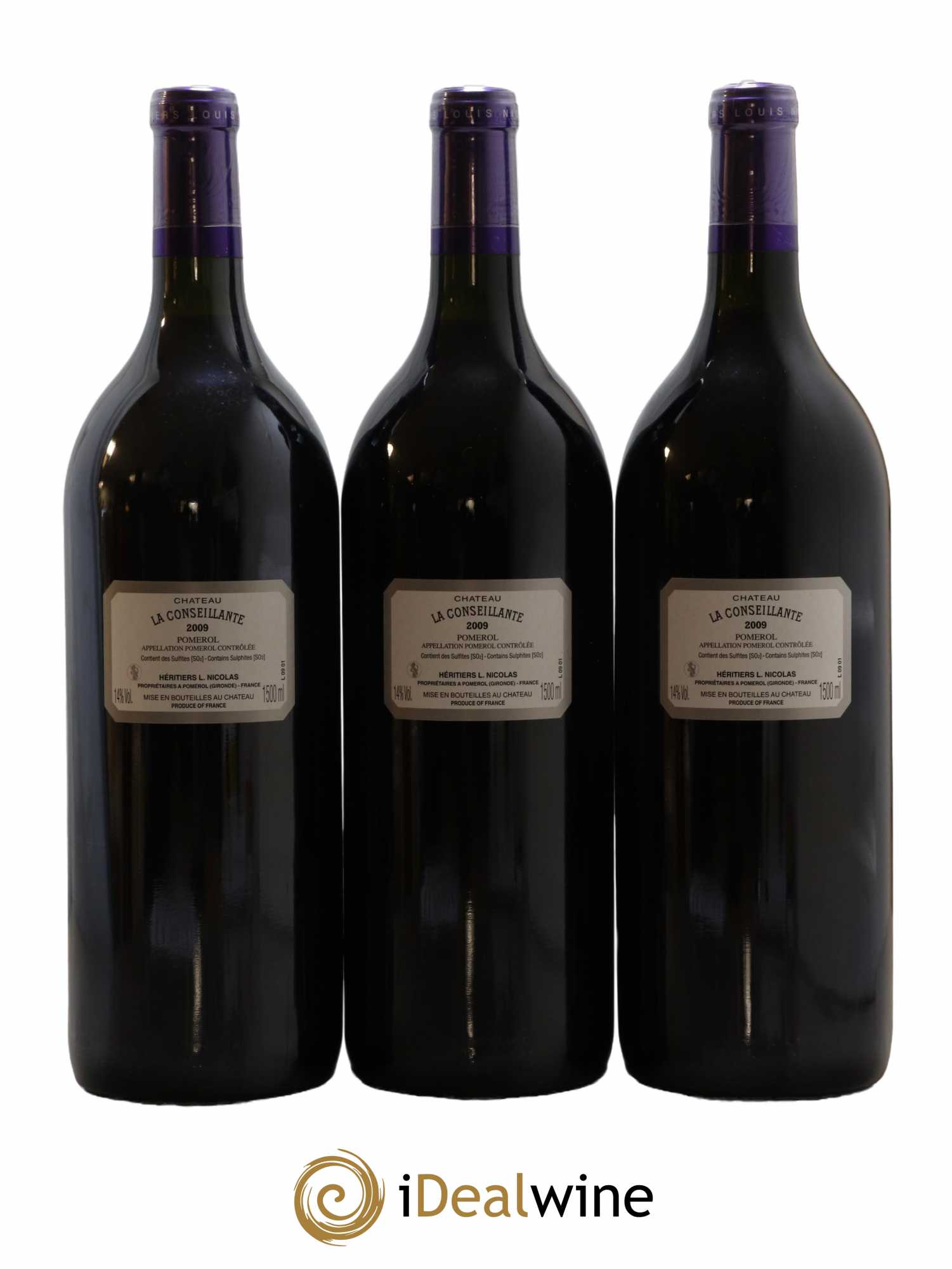 Château la Conseillante 2009 - Lot de 3 magnums - 2